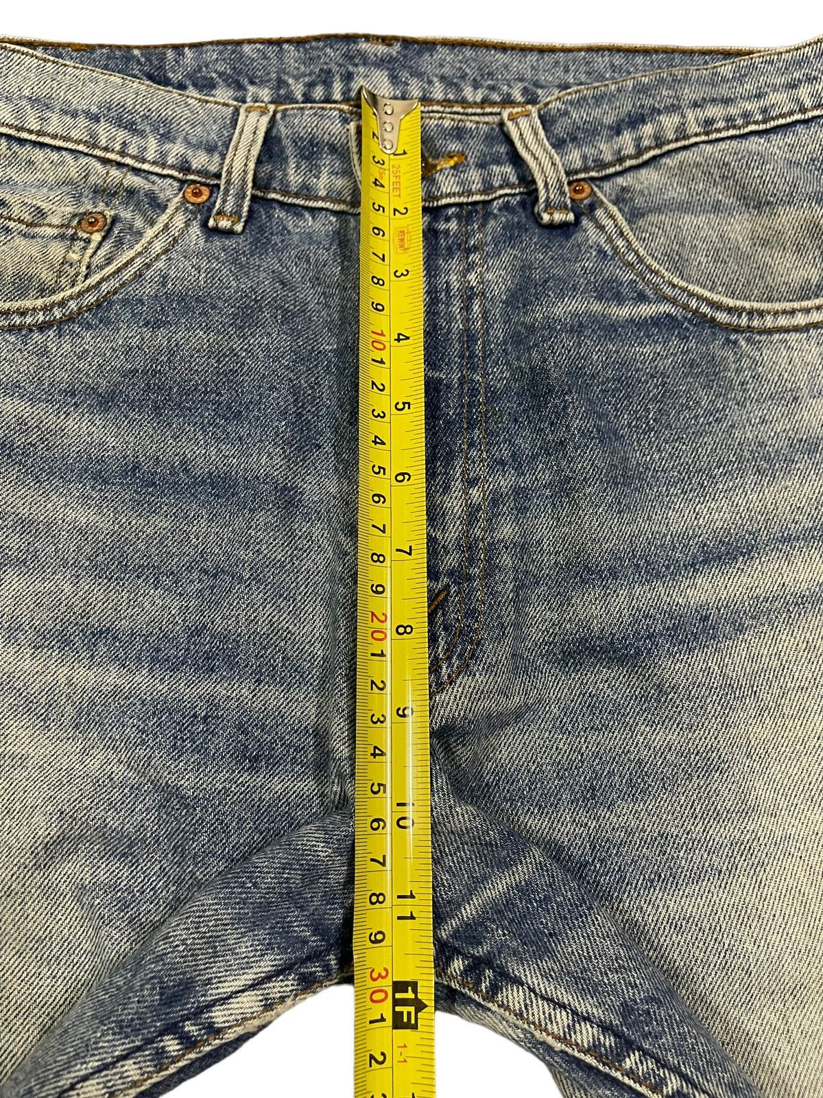 Levi's Vintage 90s Levis 501 Classic Blue Washed Style Jeans Size US 29 - 12 Thumbnail