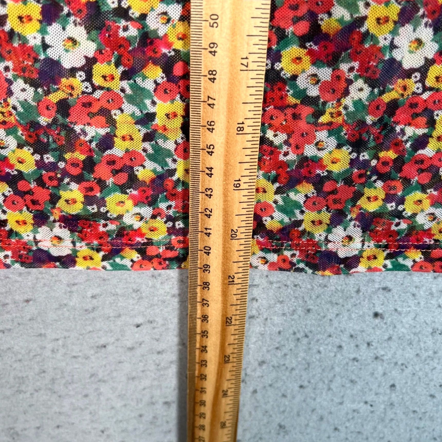 Vintage VINTAGE Pull&Bear Womens Blouse Long Sleeve Floral Red Yellow M Size M / US 6-8 / IT 42-44 - 7 Thumbnail