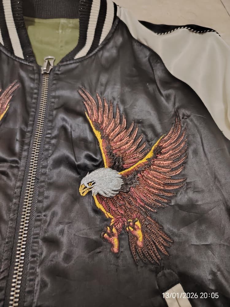 JACKROSE Jacket Sukajan Eagle Embroidery Reversible Size US M / EU 48-50 / 2 - 11 Thumbnail