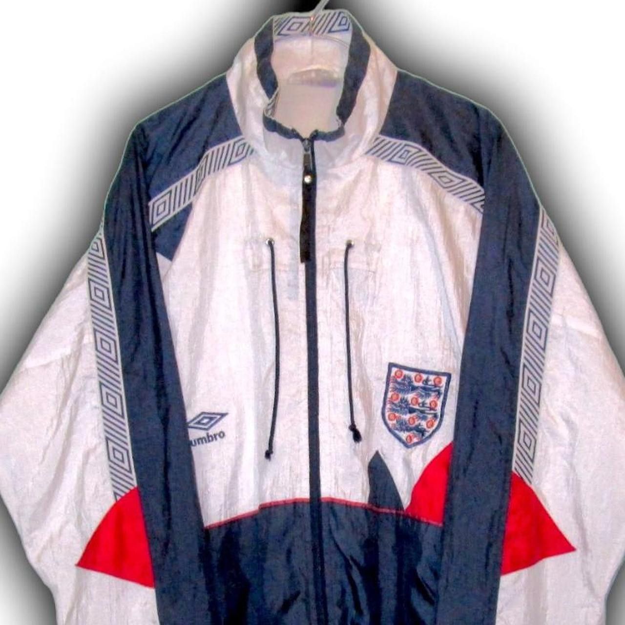 Umbro England 1990 1991 1992 Home Shirt Jersey Size US XL / EU 56 / 4 - 1 Thumbnail