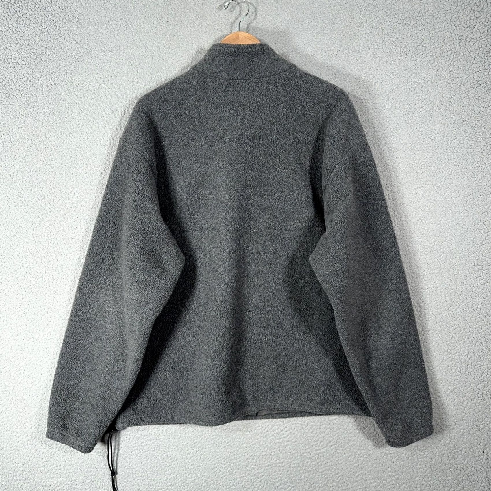 J.Crew VINTAGE J.CREW Oarsman Jacket Mens XL 1/4 Zip Fleece Pullover Sweatshirt Gray 90s Mens Size US XL / EU 56 / 4 - 2 Thumbnail