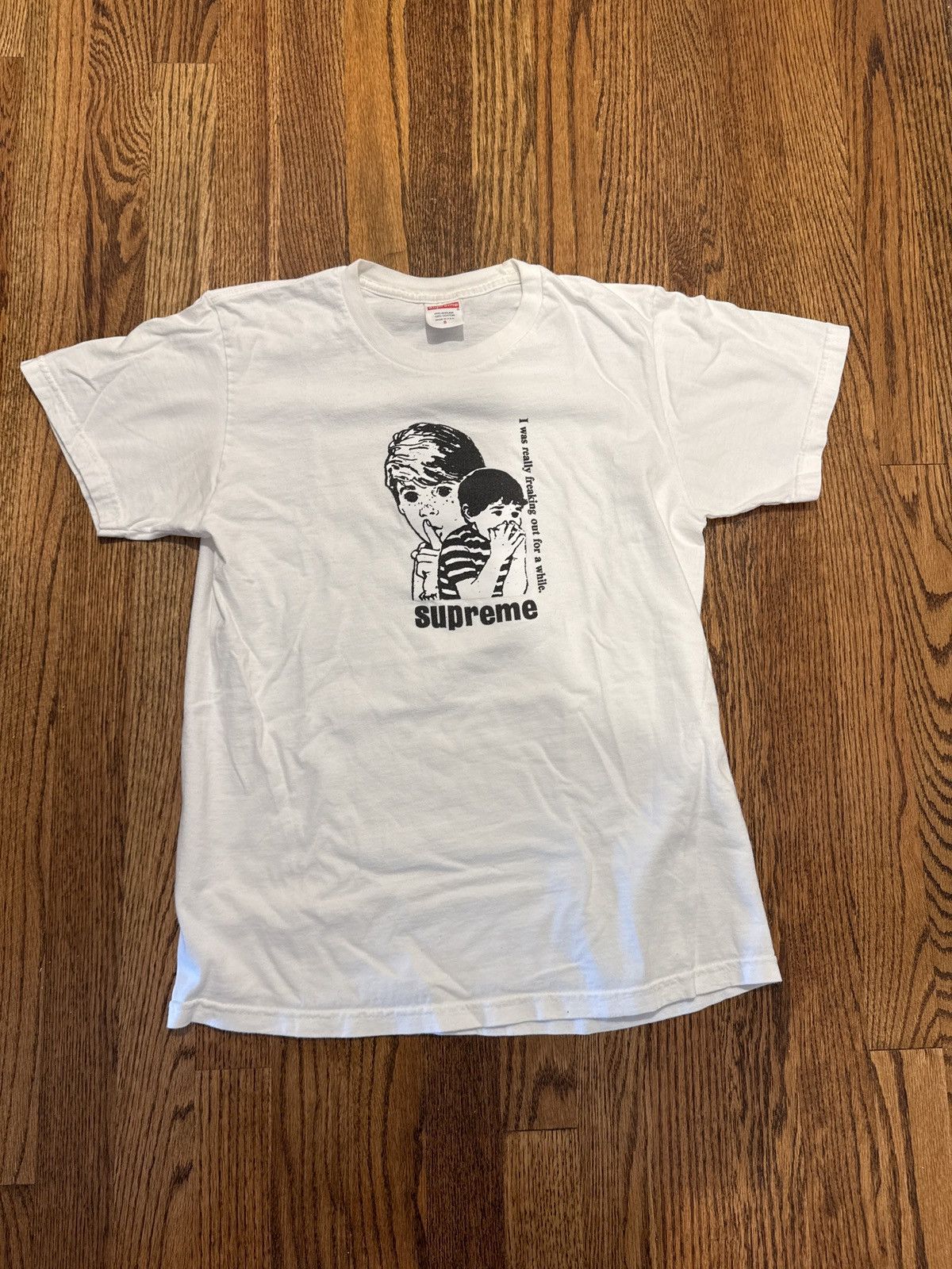 Supreme Supreme “I was really freaking out for a while.” Tee Size US S / EU 44-46 / 1 - 1 Thumbnail
