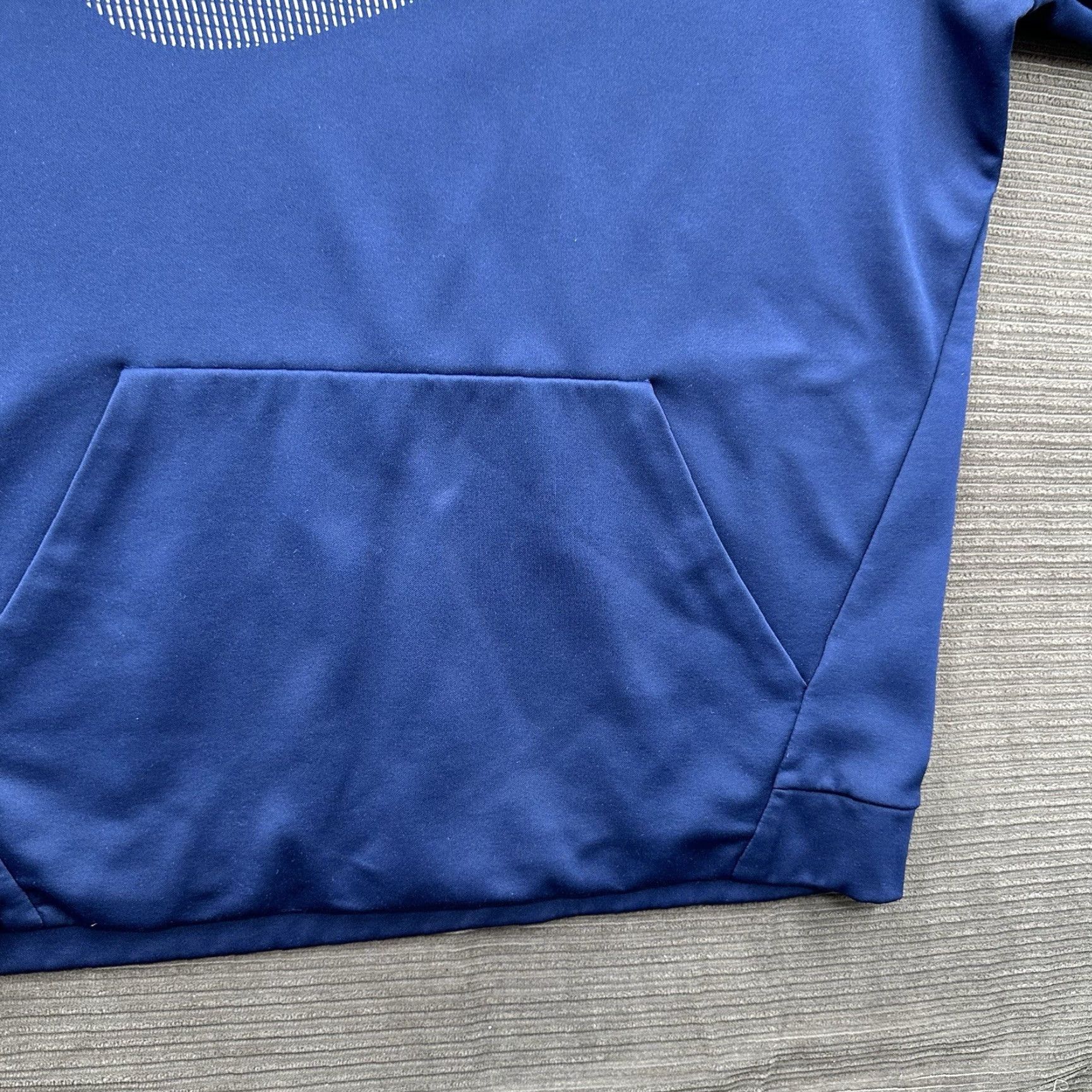 Nike Nike Hoodie Men XL Blue Polyester Long Sleeve Gym Training Outdoors Size US XL / EU 56 / 4 - 6 Thumbnail