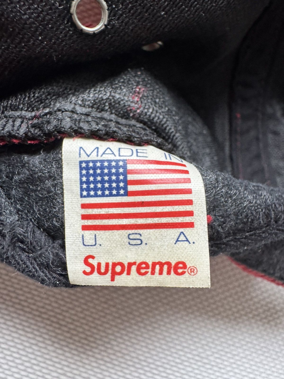 Supreme Supreme Nylon Camp Cap Hat - Red Size ONE SIZE - 4 Thumbnail