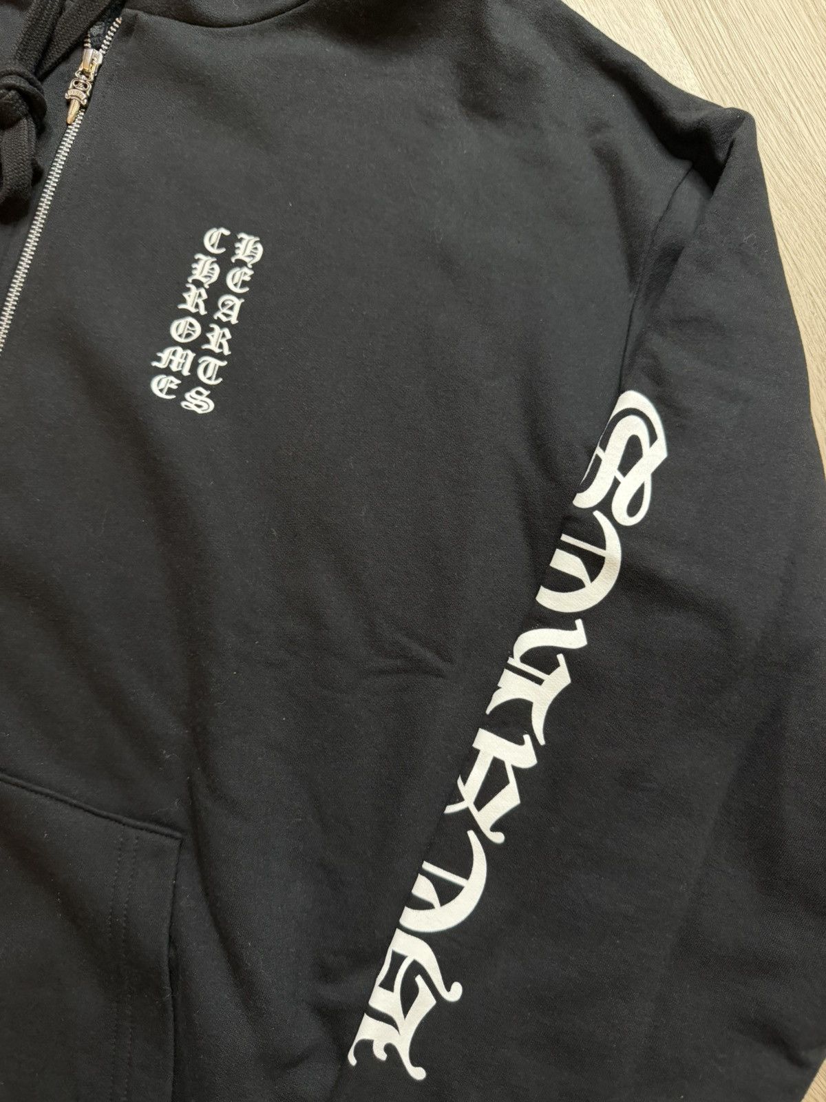 Chrome Hearts Chrome Hearts Scroll Logo Zip up Size US XXL / EU 58 / 5 - 3 Thumbnail