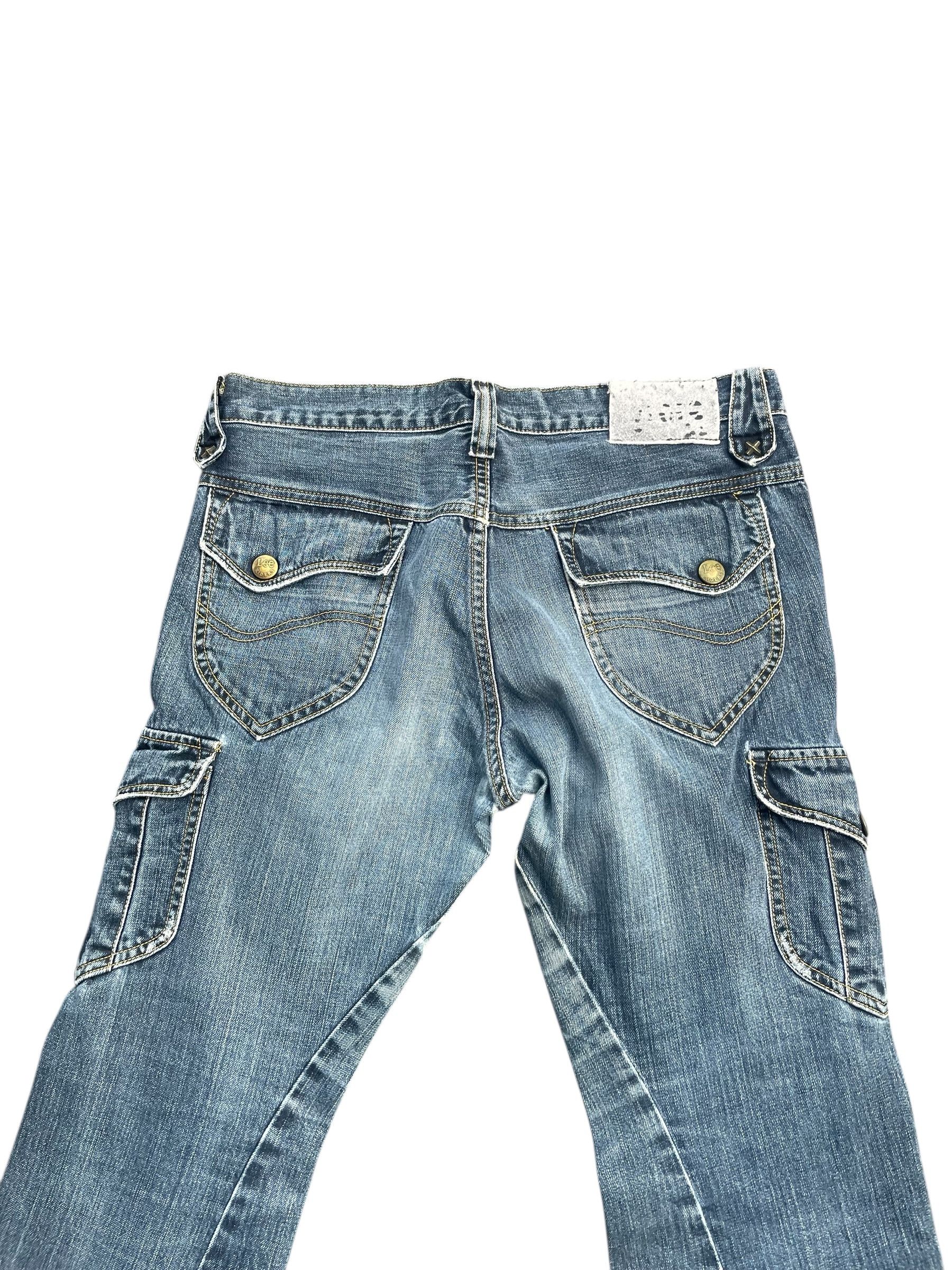 Lee Lee Riders Flare Side Pocket Denim Size US 35 - 5 Thumbnail