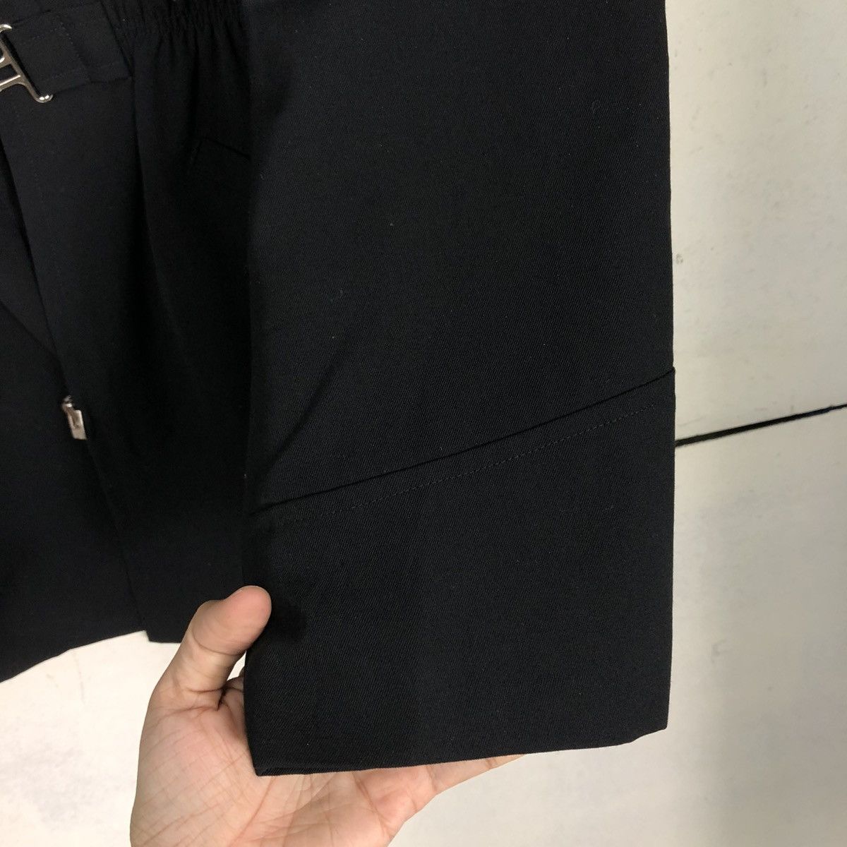 Yohji Yamamoto 🔥RICH BLACK VINTAGE 80’s YOHJI YAMAMOTO POUR HOMME BUCKLE M Size US M / EU 48-50 / 2 - 13 Thumbnail