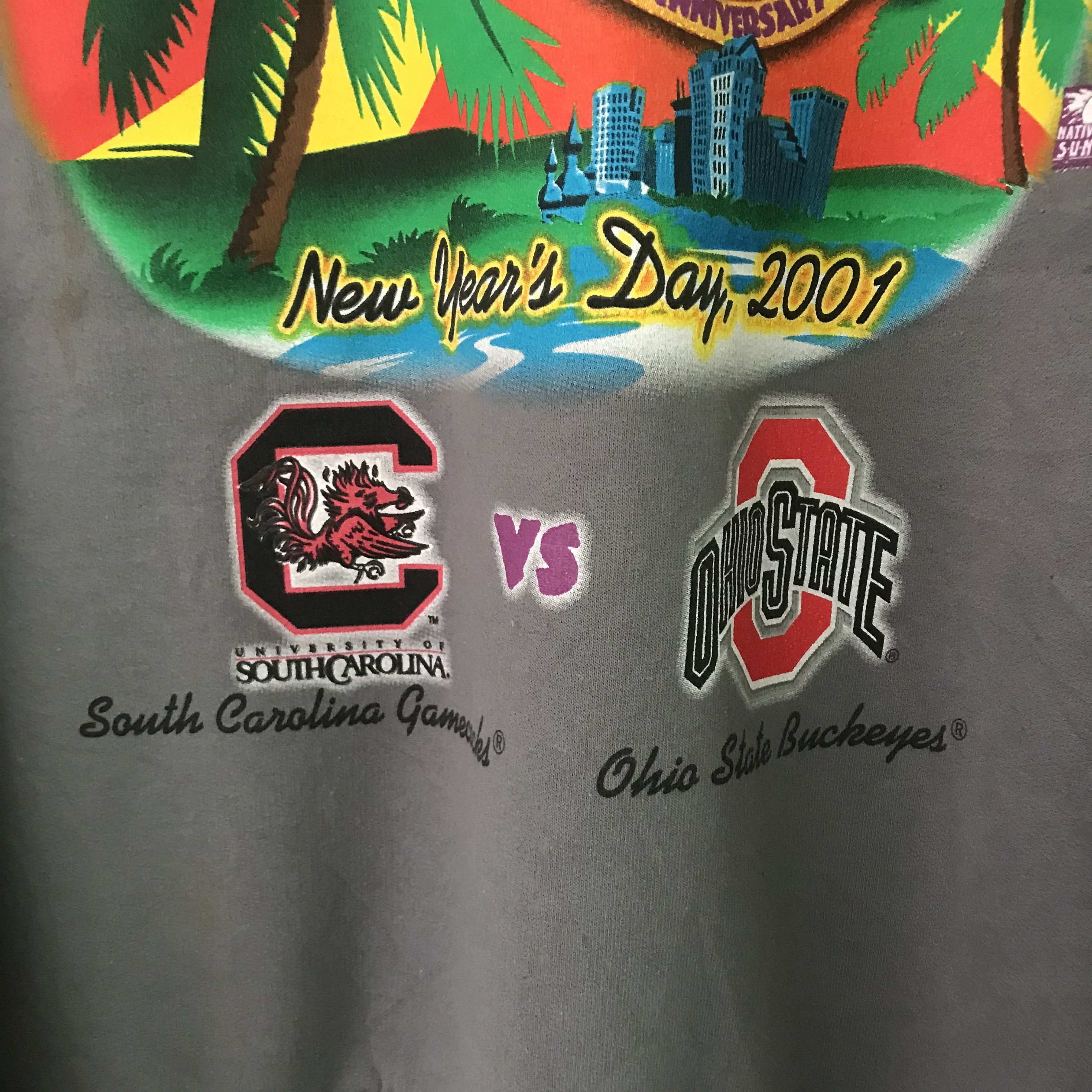 NCAA Vintage Y2K Outback Bowl Ncaa Sweatshirt - 306 Size US XXL / EU 58 / 5 - 7 Thumbnail