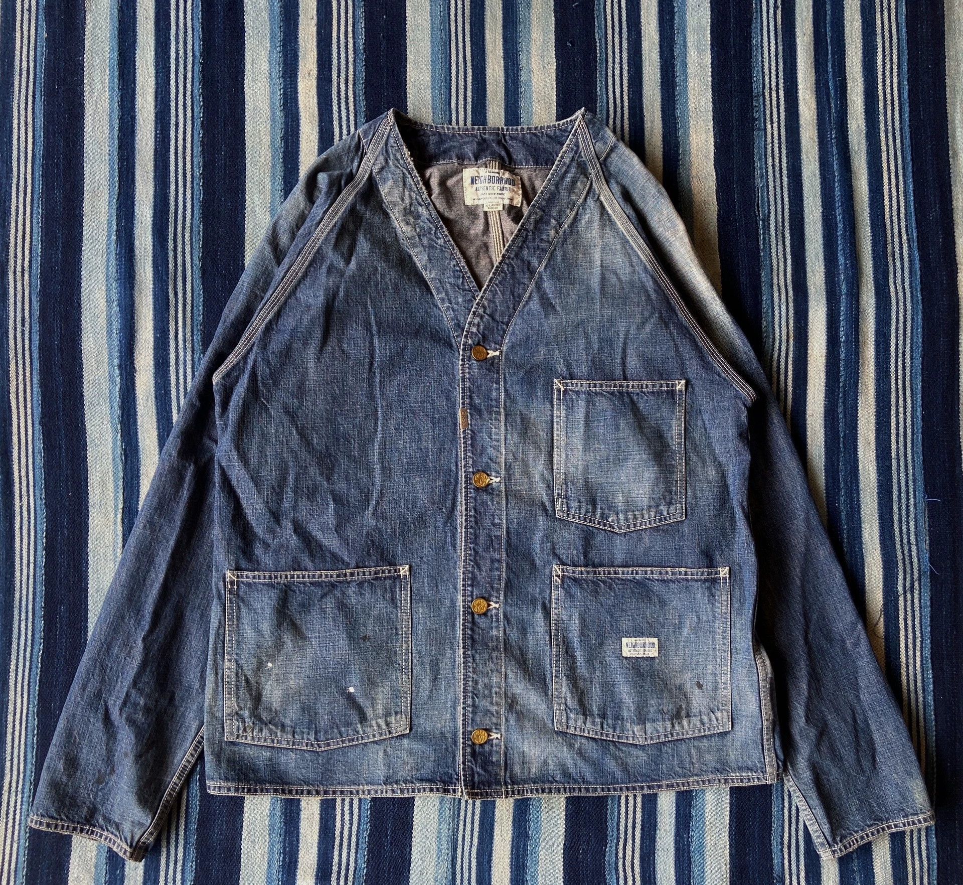 Neighborhood NEIGHBORHOOD 16SS WASHED Governor C-JKT XL Size US XL / EU 56 / 4 - 1 Thumbnail