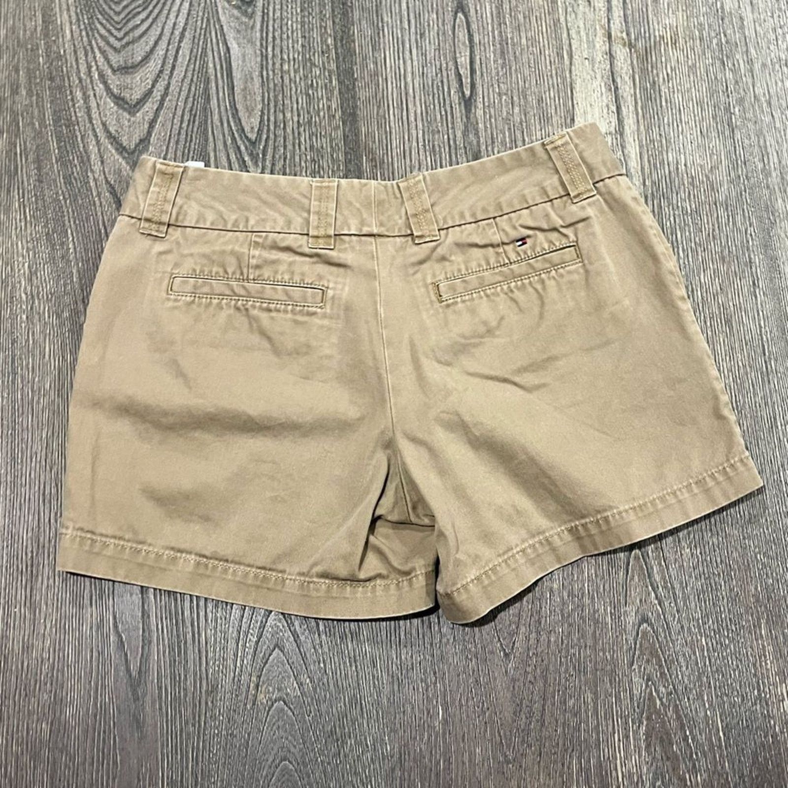 Tommy Hilfiger Tommy Hilfiger Chino Shorts Pockets Cotton Brown Size 4 Size 27" / US 4 / IT 40 - 7 Thumbnail