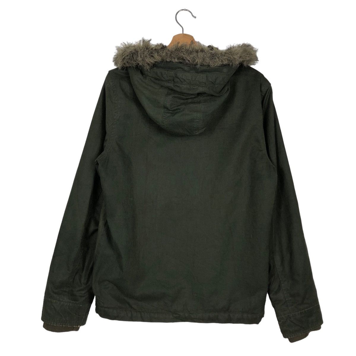 Japanese Brand 🔥VINTAGE MILITARY DESIGN SURVIVAL JACKET R 45RPM JAPAN Size US M / EU 48-50 / 2 - 8 Thumbnail