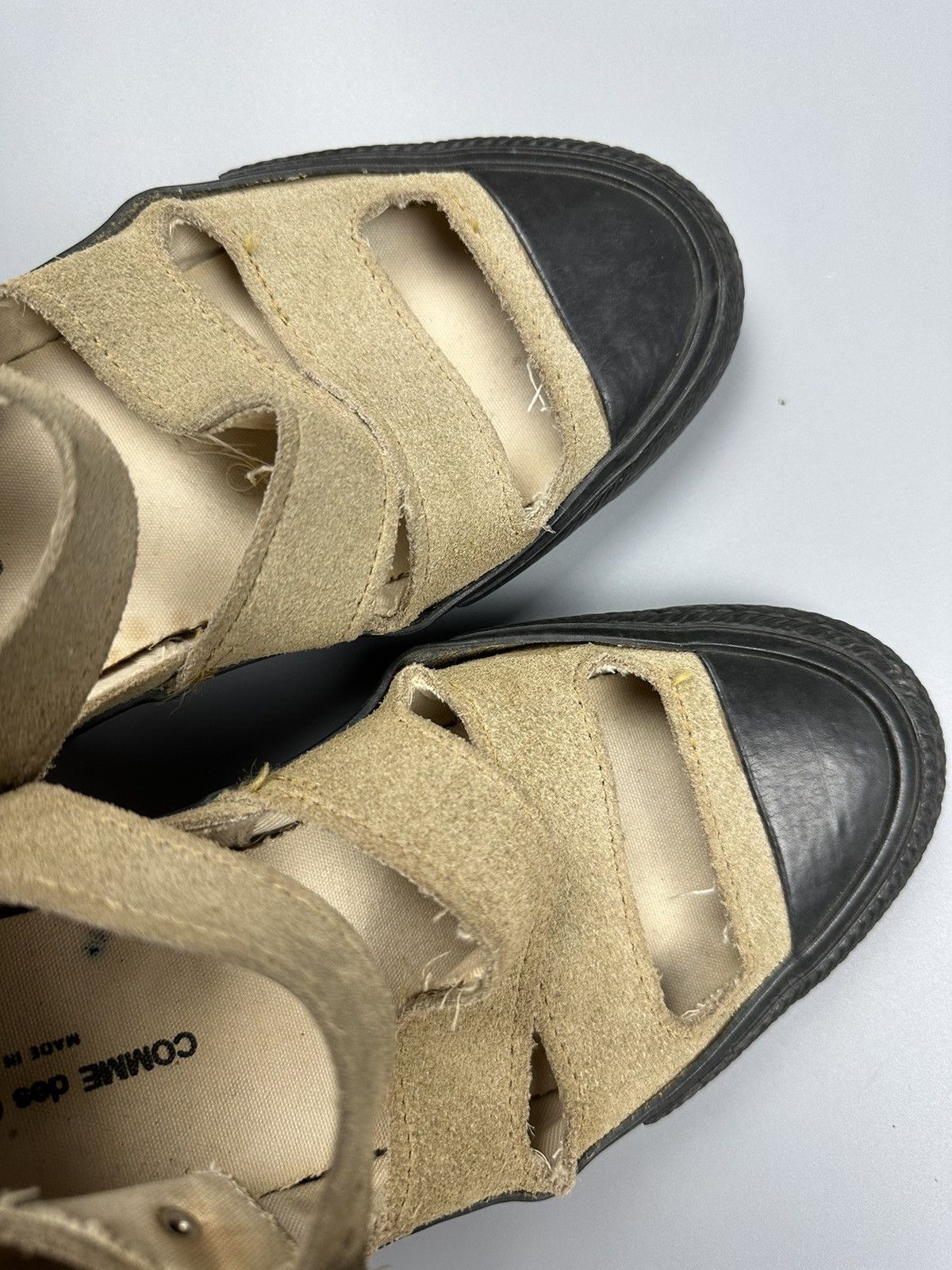 Comme des Garcons Comme Des Garcons 4 ES26 Leather Ballet Flats Sandal Size US 6.5 / EU 39-40 - 12 Thumbnail