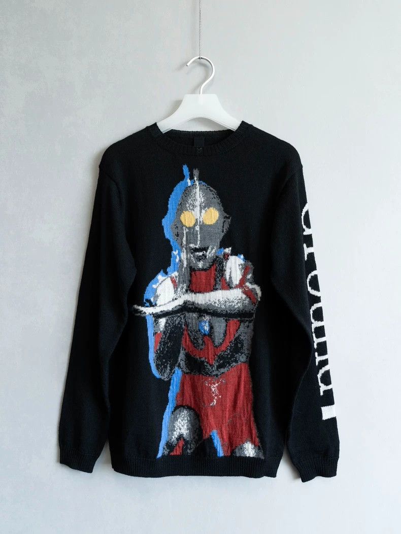 Yohji Yamamoto Yohji Yamamoto Ground Y Ultraman Knit Sweater - dmc Size US M / EU 48-50 / 2 - 1 Thumbnail