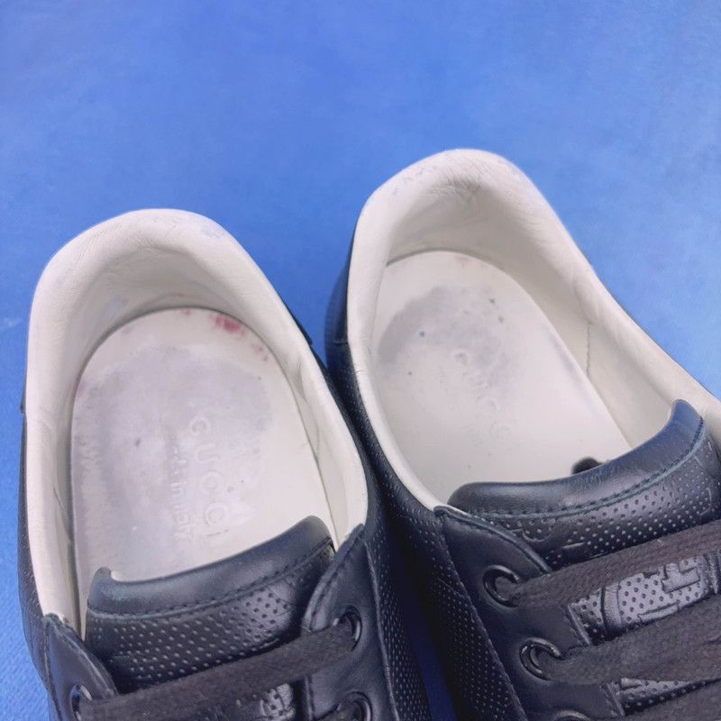 Gucci Gucci Ace GG Logo Low-Top Sneakers - Size US 7.5 / EU 40-41 - 9 Thumbnail