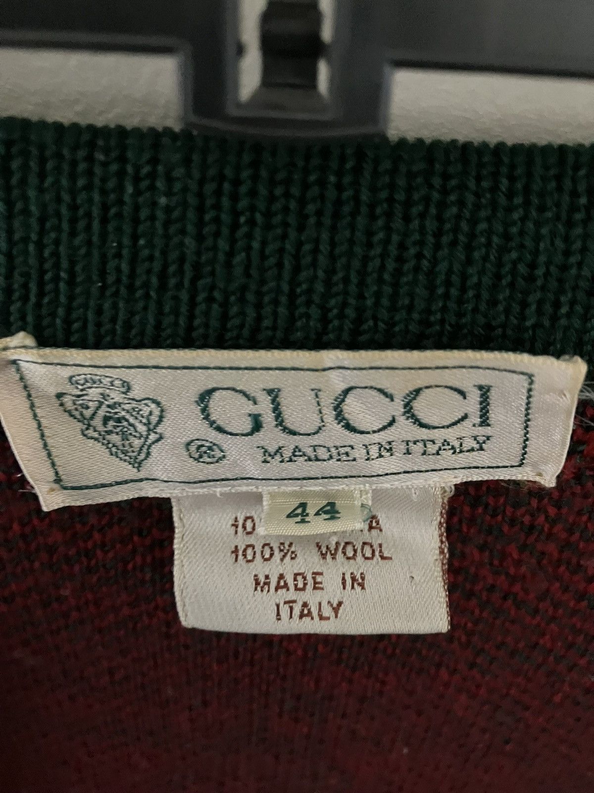 Gucci Gucci vintage cardigan 100%wool Size M / US 6-8 / IT 42-44 - 3 Thumbnail