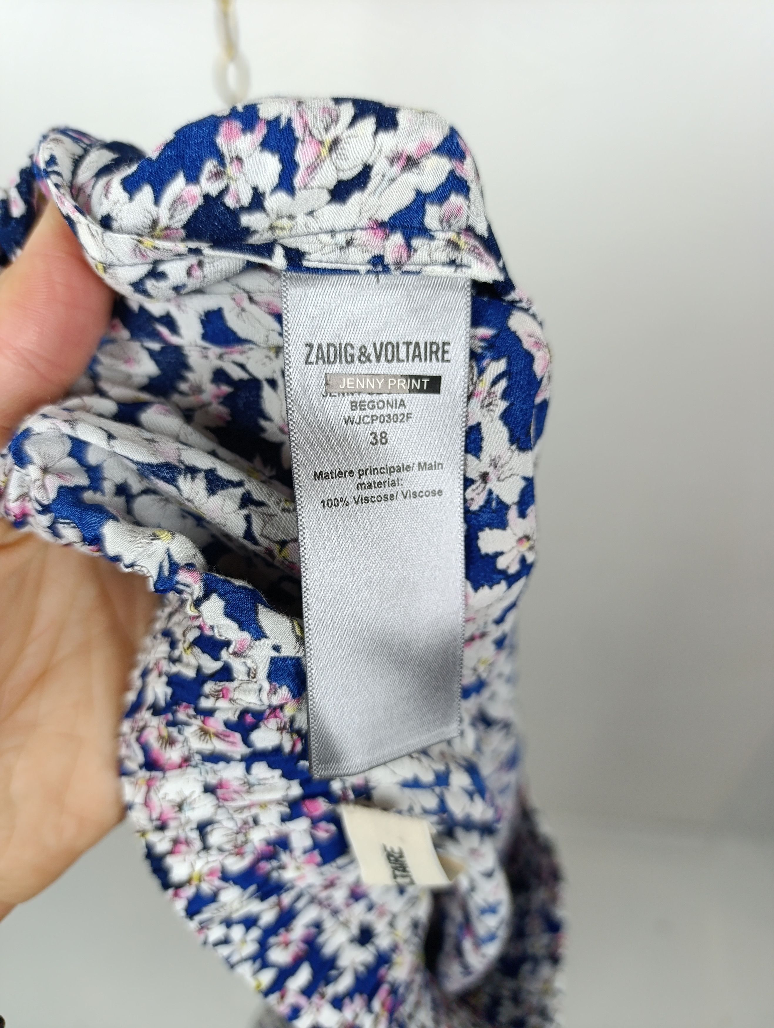Zadig & Voltaire ZADIG & VOLTAIRE JENNY PRINT BEGONIA SKIRT Size 26" / US 2 / IT 38 - 9 Thumbnail