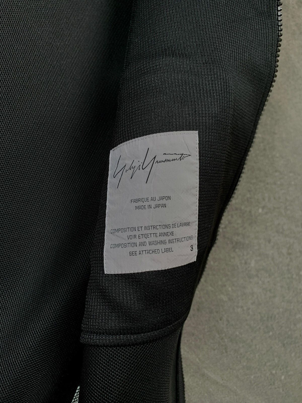 Yohji Yamamoto FREE TAX! Polyester One Pocket Biker Jacket - Medium Size US M / EU 48-50 / 2 - 8 Thumbnail
