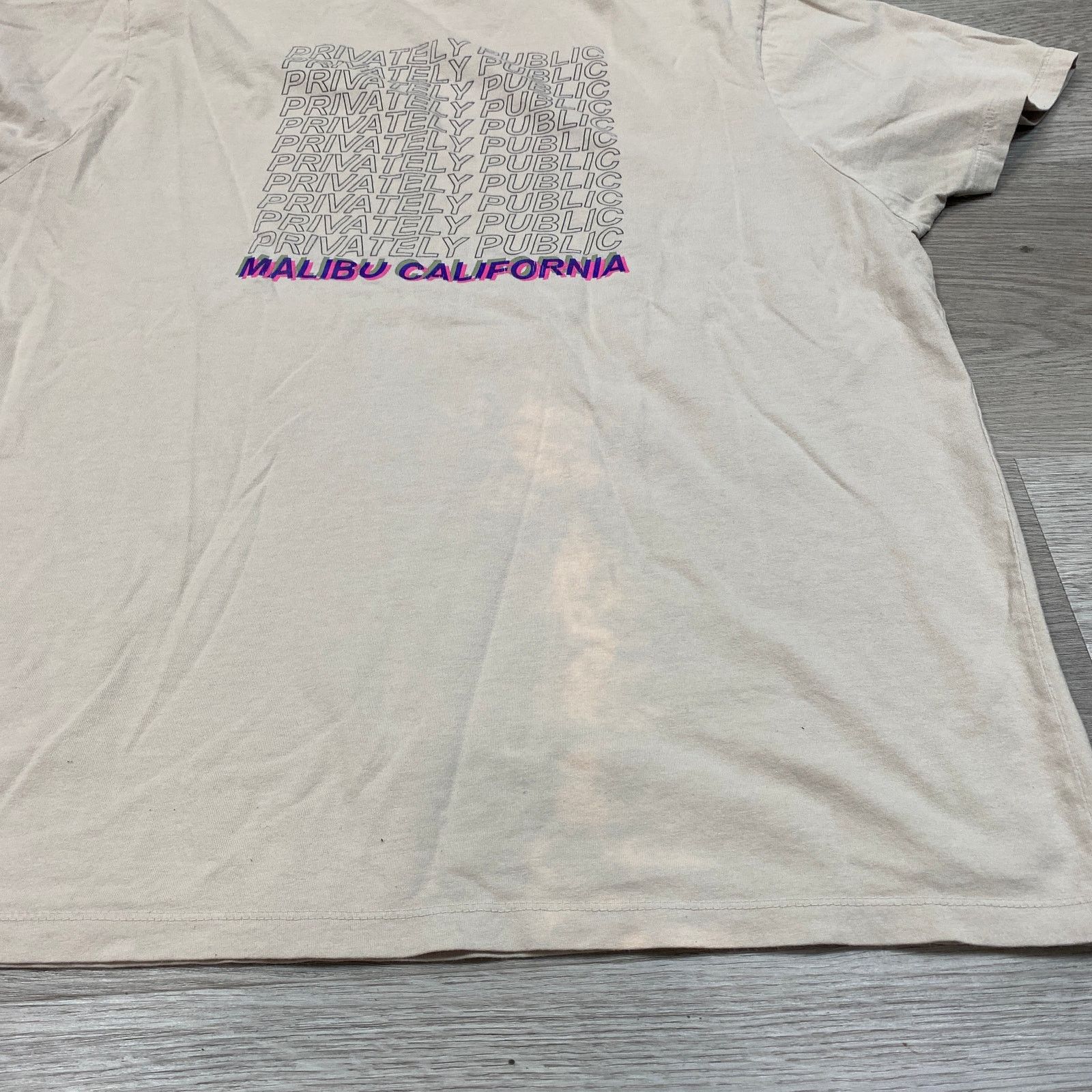 Other Jones Builders Wrkwr Privately Public Malibu T Shirt Mens XL Size US XL / EU 56 / 4 - 9 Thumbnail