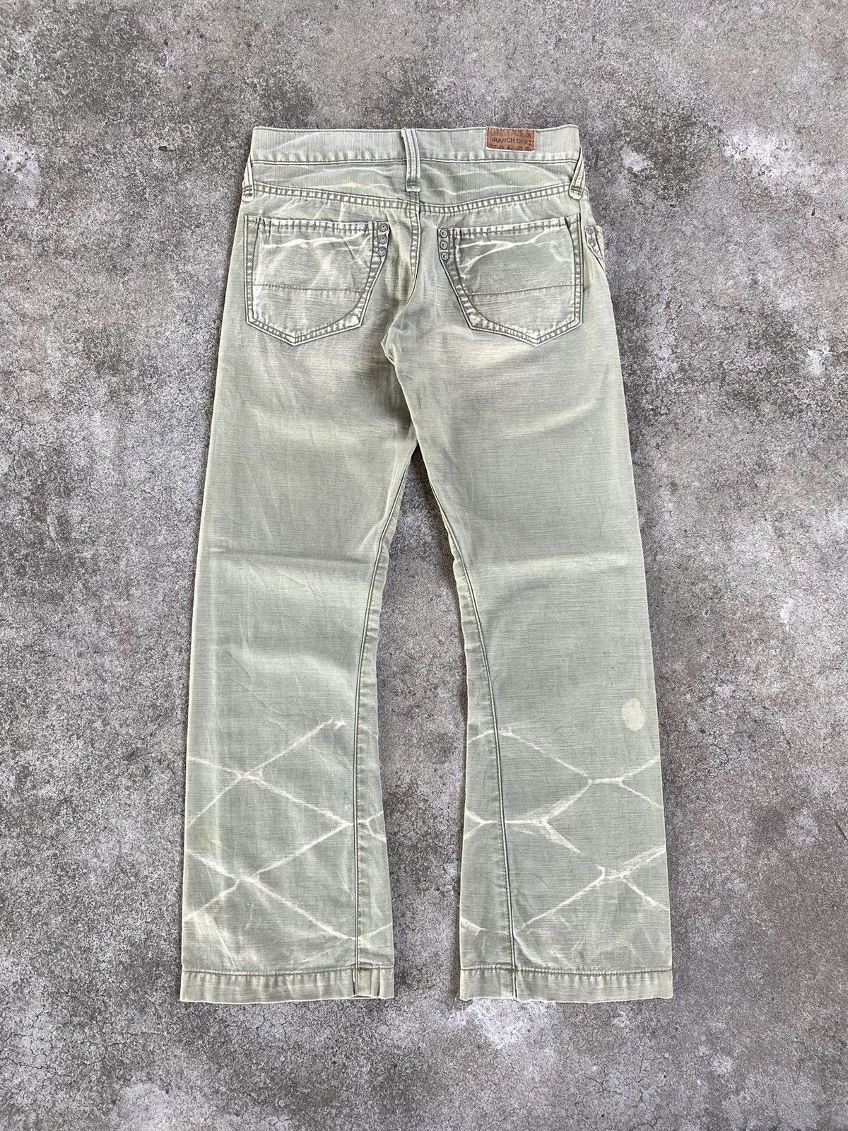 Medical+Branch Japanese Flare Pants