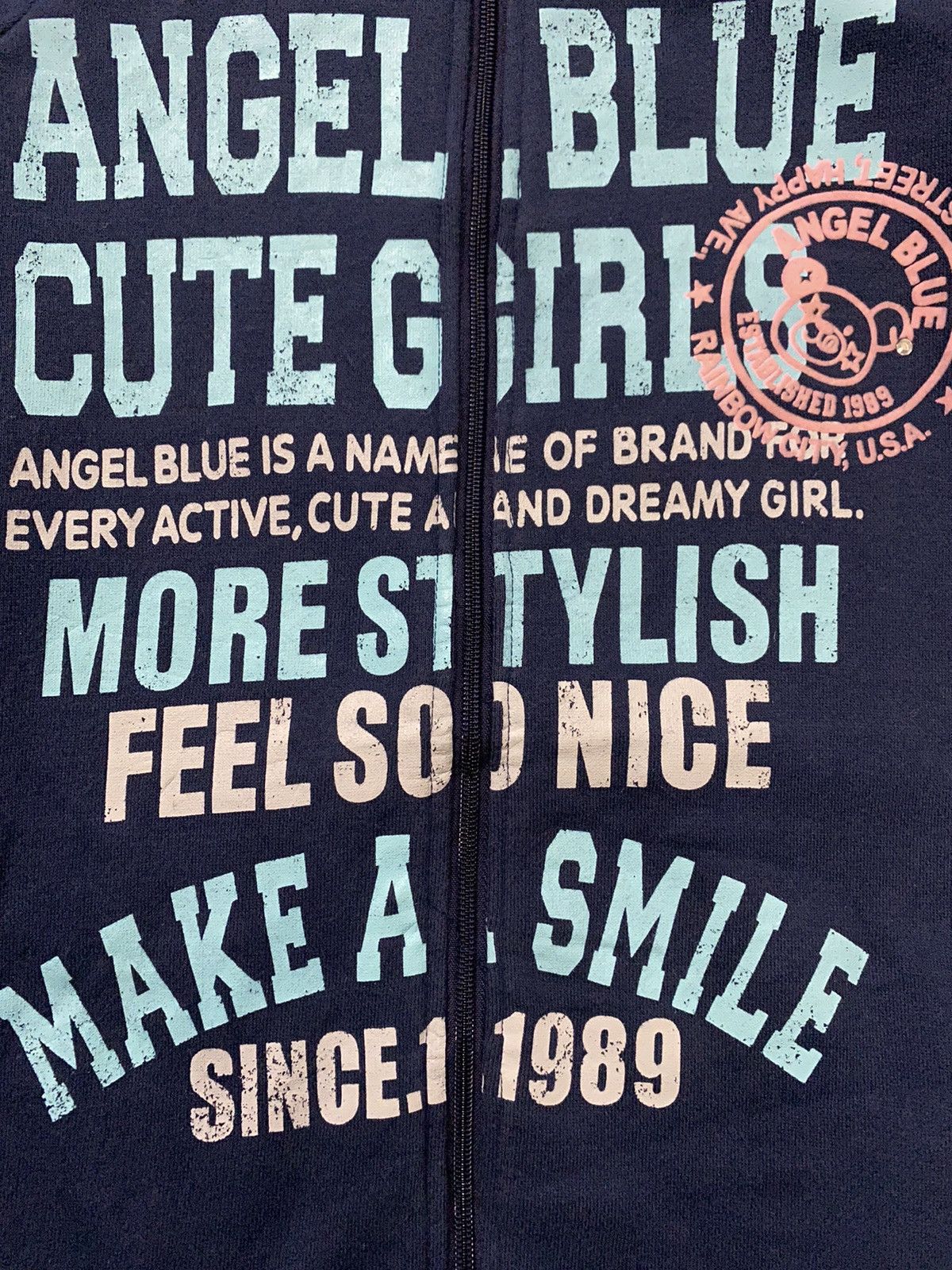 Angel Blue 1990s Angel Blue Poem and Logo Size S / US 4 / IT 40 - 6 Thumbnail