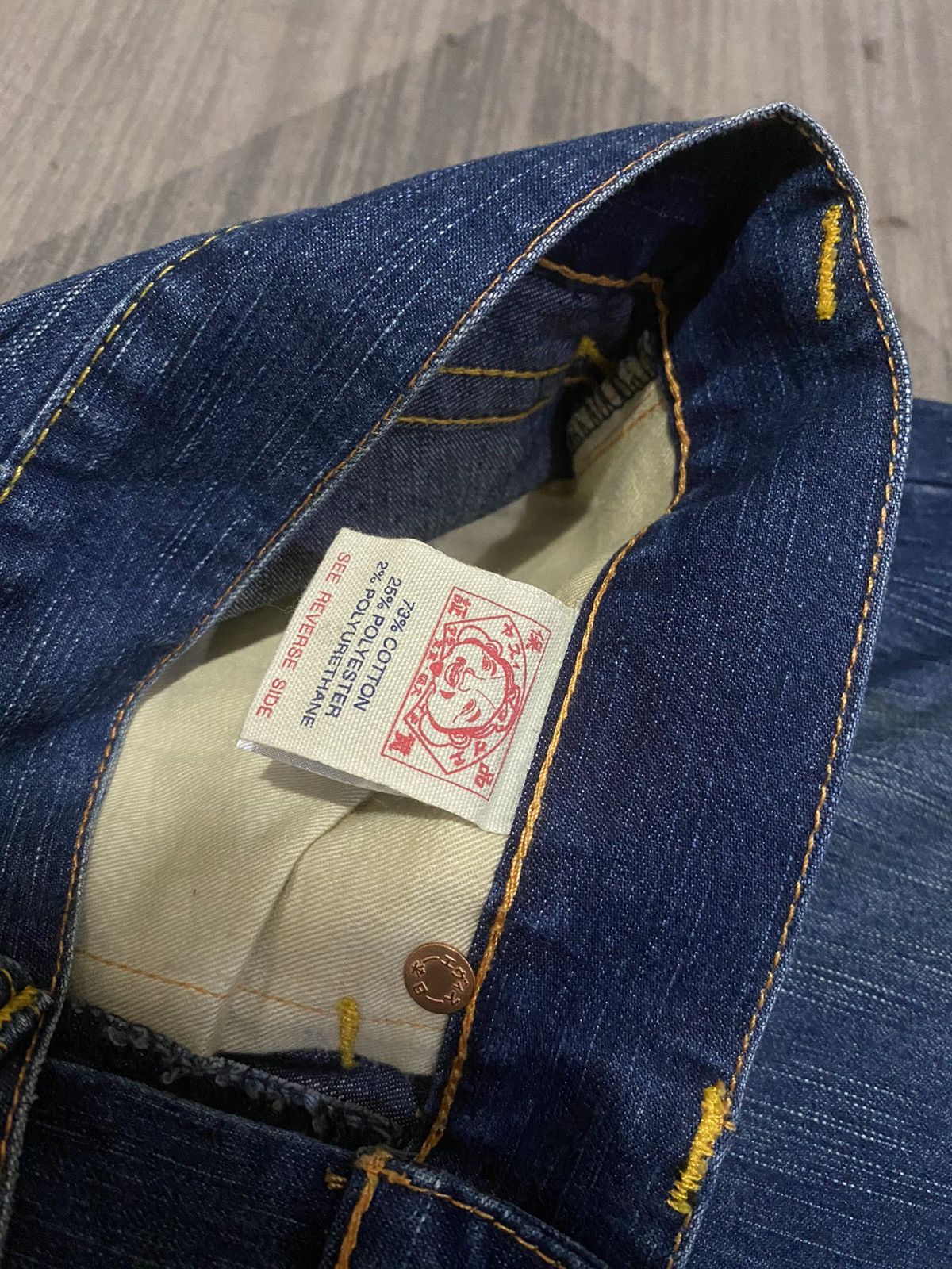 Evisu EVISU DONNA VINTAGE BLUE JEANS Size US 30 / EU 46 - 7 Thumbnail