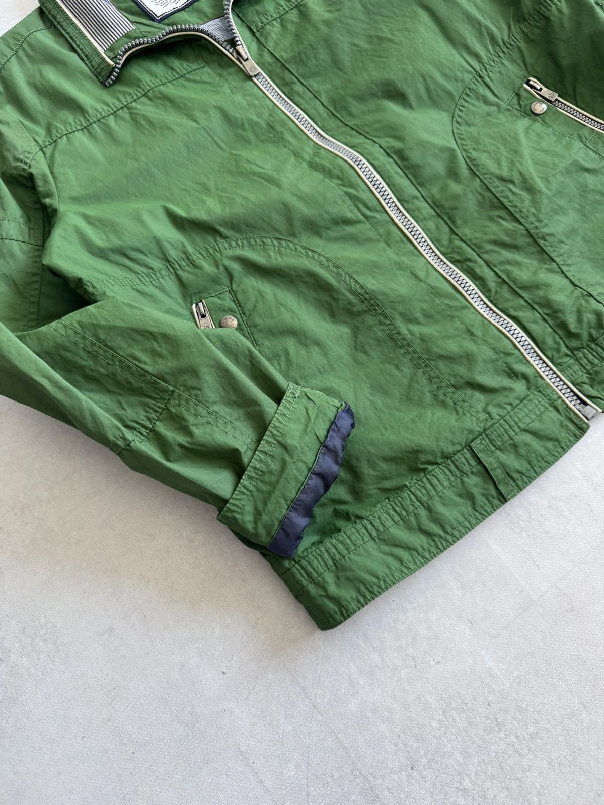 Milestone Vintage Milestone Mens Nylon Zip Truck Jacket Classic Outfit Size US XL / EU 56 / 4 - 7 Thumbnail