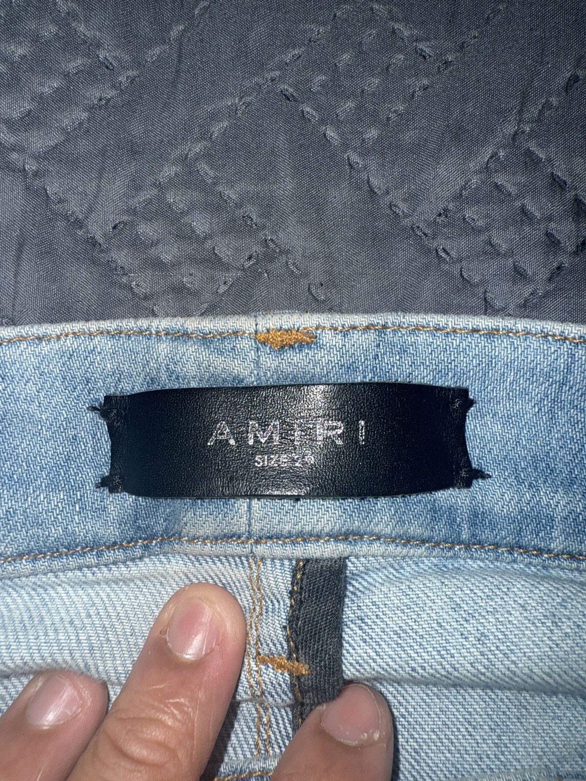Amiri Amiri Art patch jeans size 29 Size US 29 - 3 Thumbnail