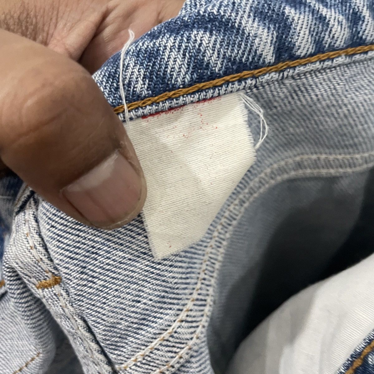 Levi's Vintage Levis 505 Distressed Denim Jeans Size US 31 - 6 Thumbnail