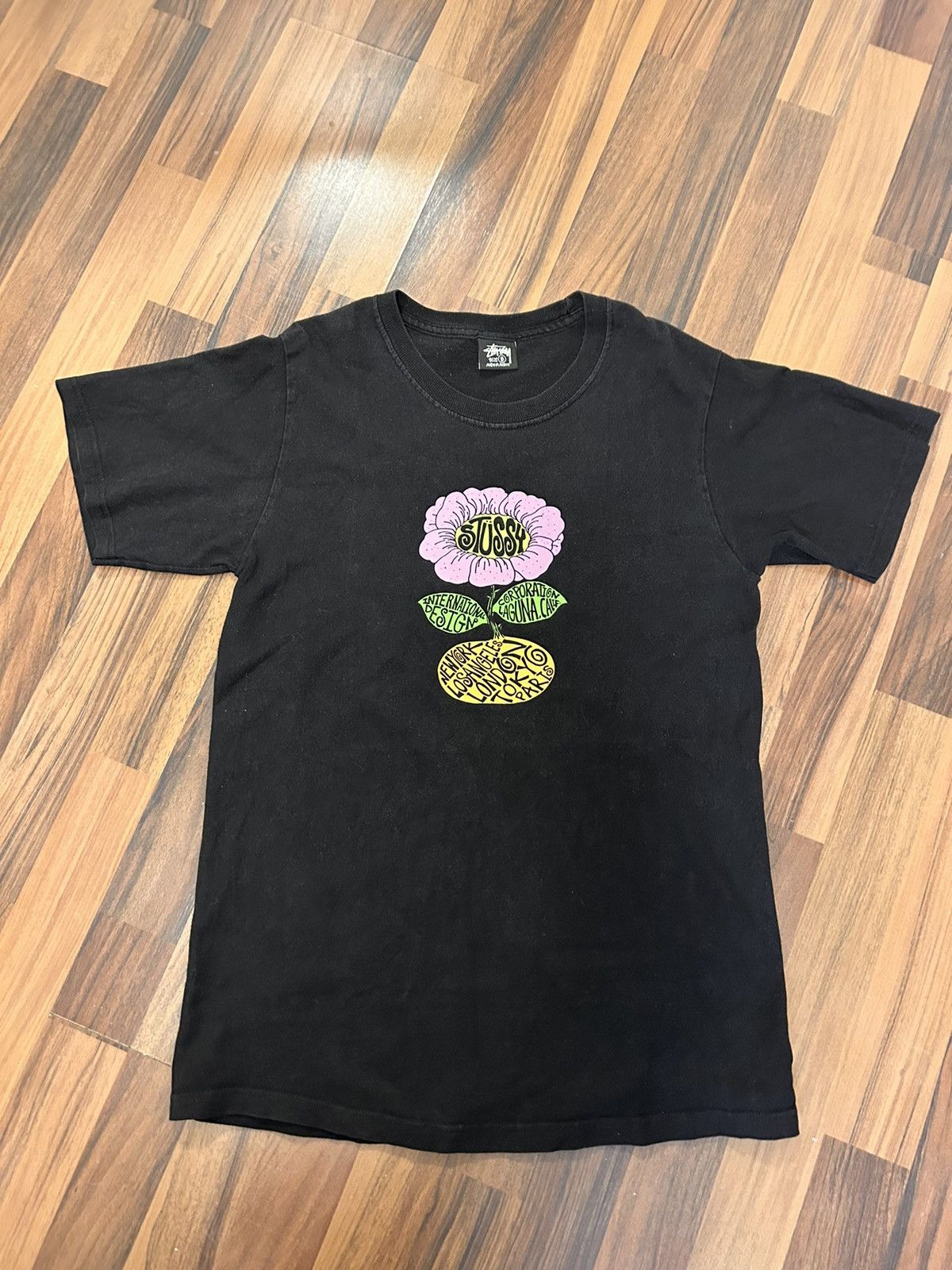 Stussy Stussy Withered Flower Tee | Grailed