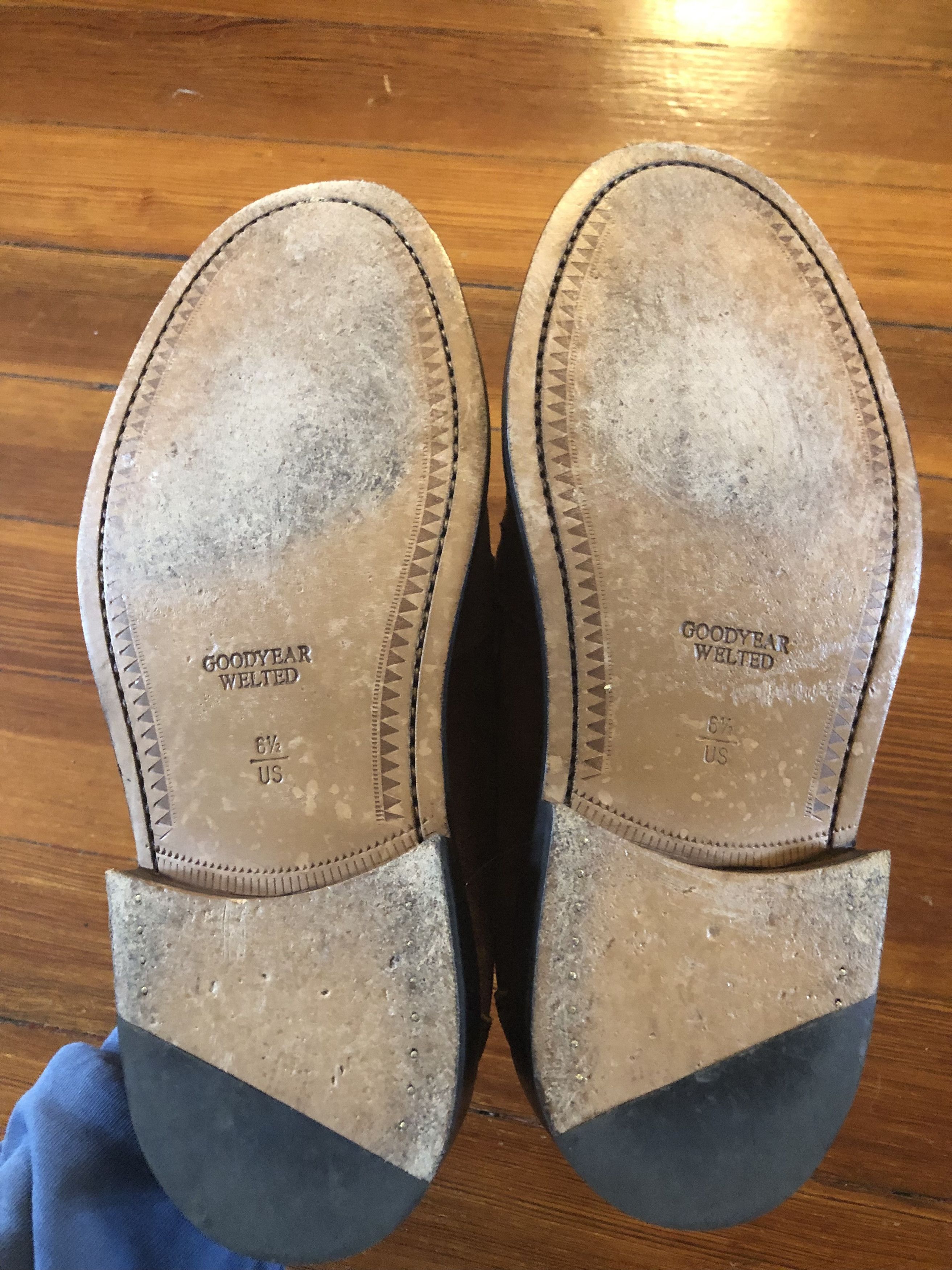 Blackstock & Weber The Mason Suede Loafers Size US 6.5 / EU 39-40 - 6 Thumbnail