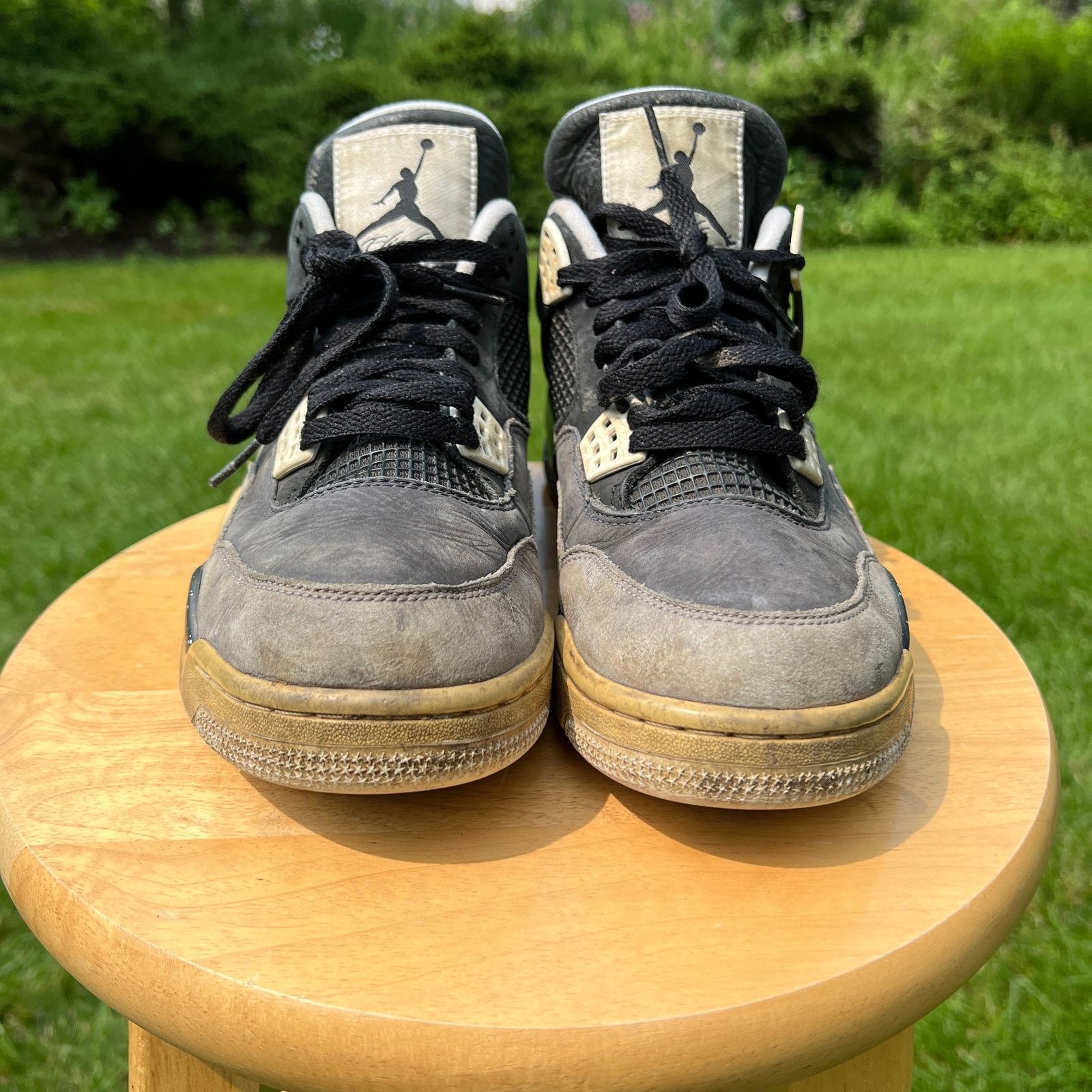 Jordan Brand × Nike Nike Air Jordan 4 Retro Fear 2013 Men's Shoes - Size 9.5 Size US 9.5 / EU 42-43 - 5 Thumbnail