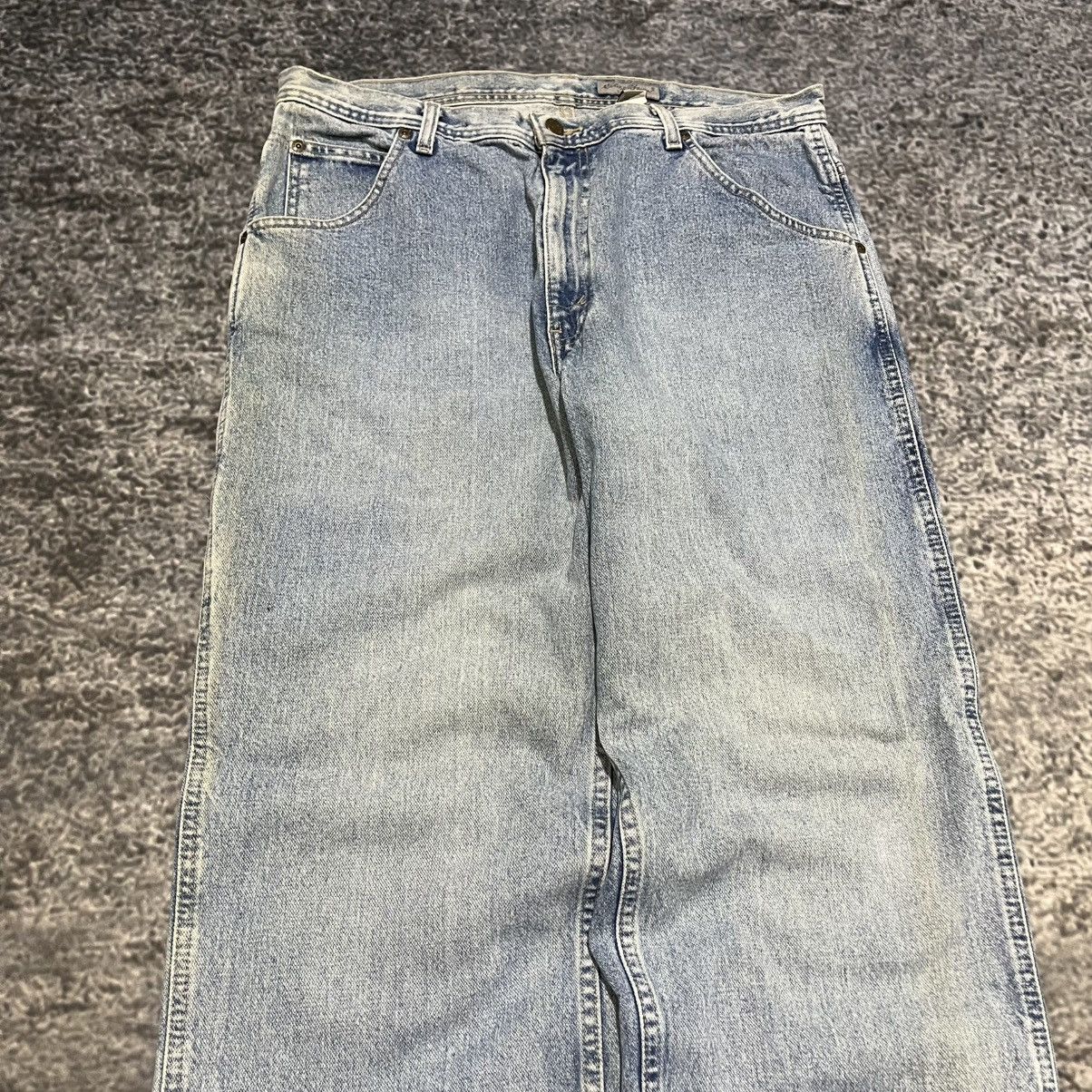 Eddie Bauer Vintage Eddie Bauer Carpenter Jeans Baggy Wide Leg Y2K 36x32 Size US 36 / EU 52 - 6 Thumbnail