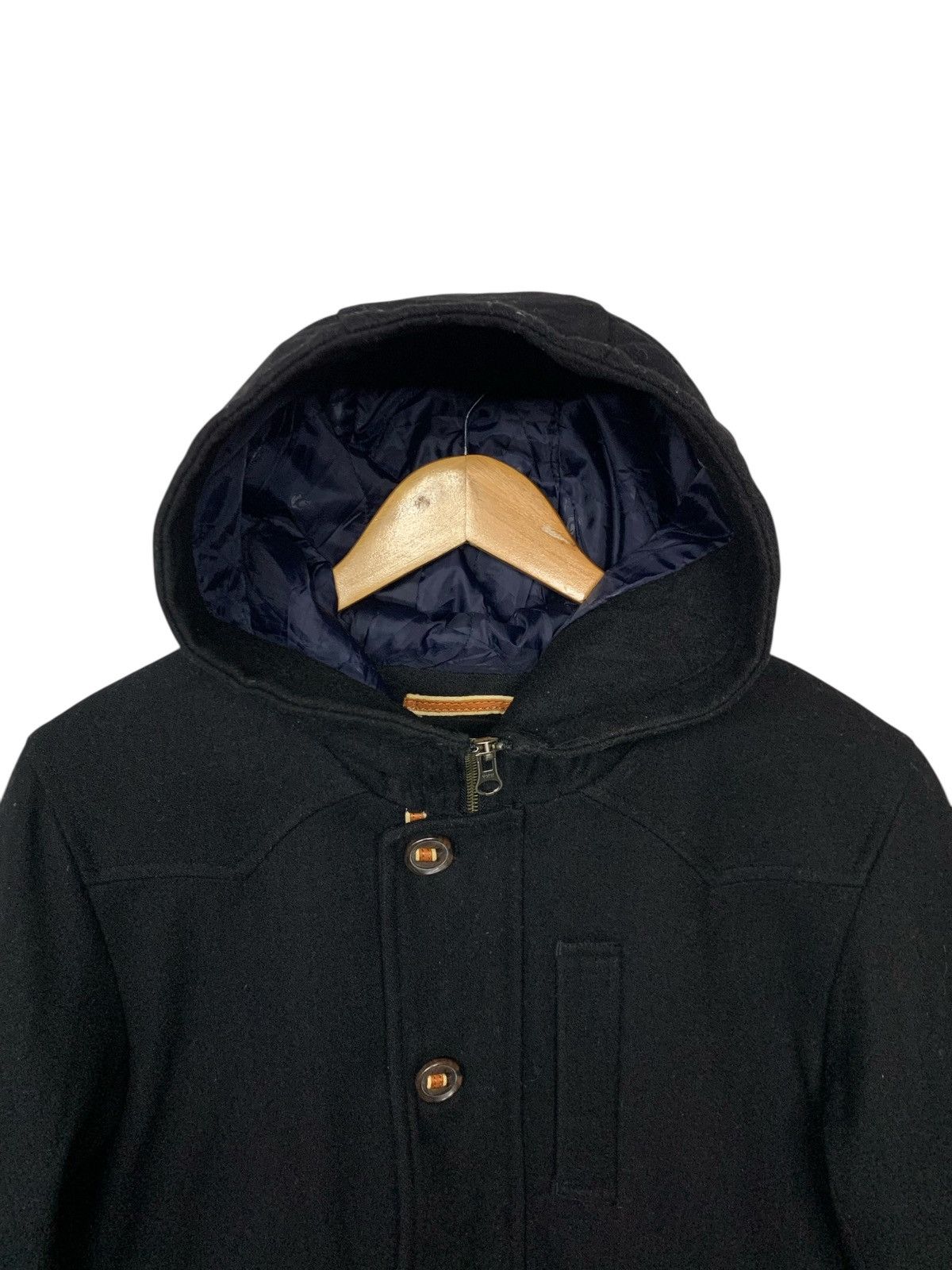 Designer × Japanese Brand Rare GRN Tokyo Clothing Wool Zipper Down Jacket Hoodie Size US M / EU 48-50 / 2 - 5 Thumbnail
