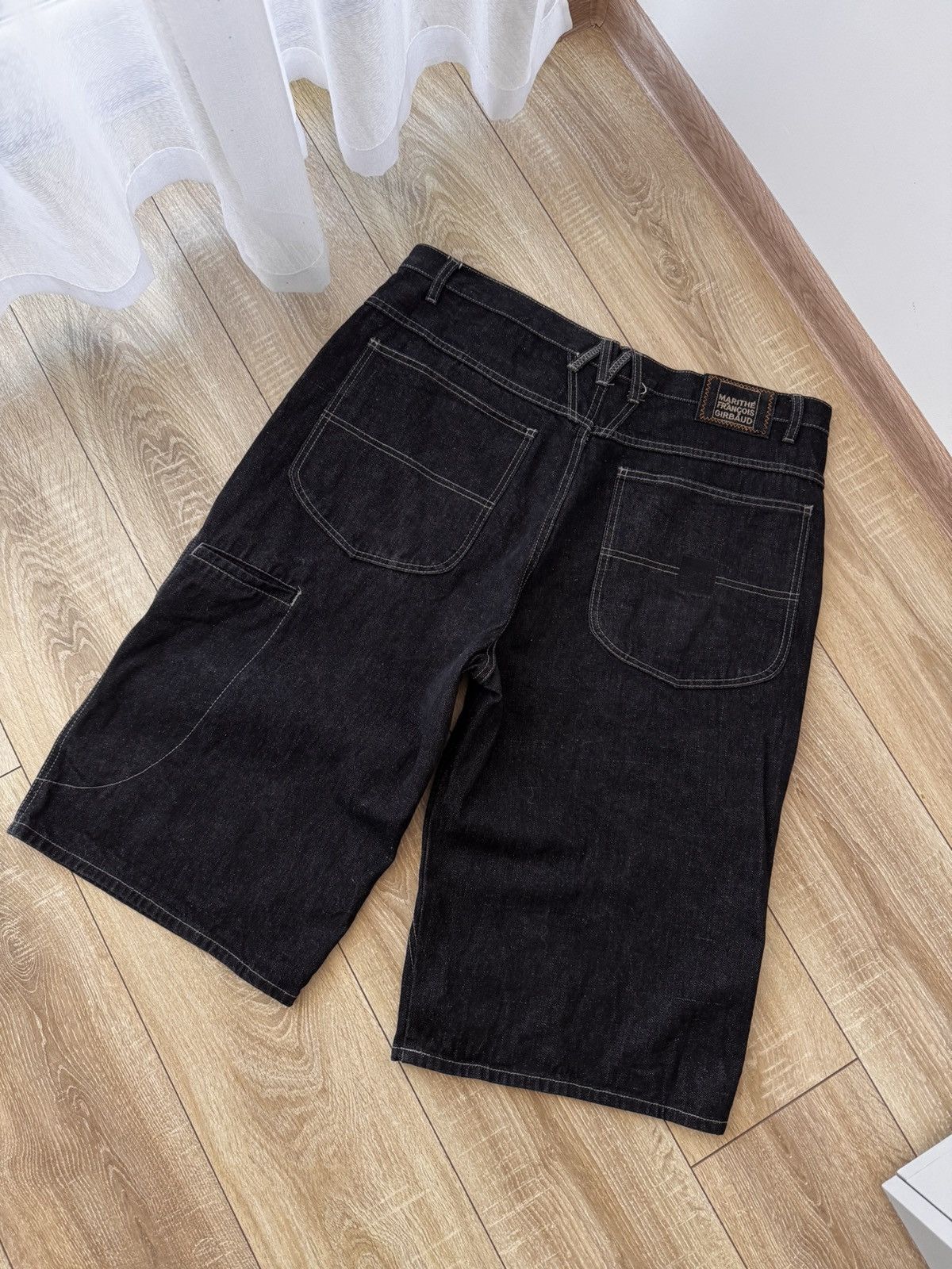 Marithe + Francois Girbaud Vintage Le Jean De Marithe Francois Girbaud LuxuryDenimJorts Size US 40 / EU 56 - 3 Thumbnail