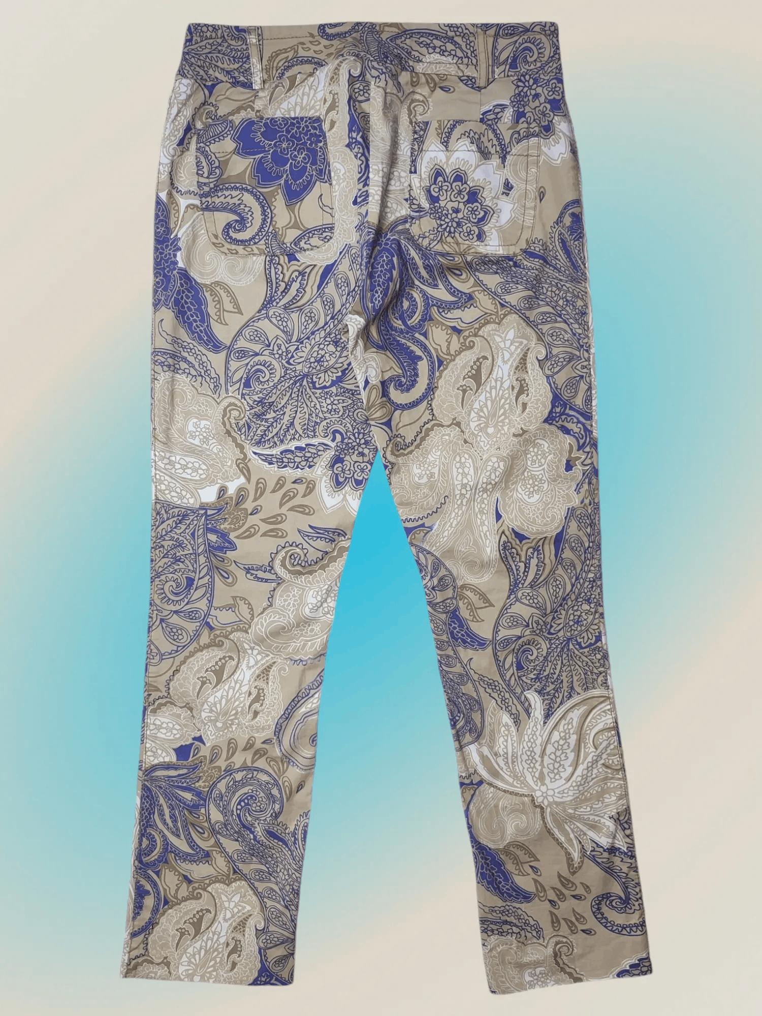 Etro Etro Paisley Trousers Pants Size 28" / US 6 / IT 42 - 4 Thumbnail