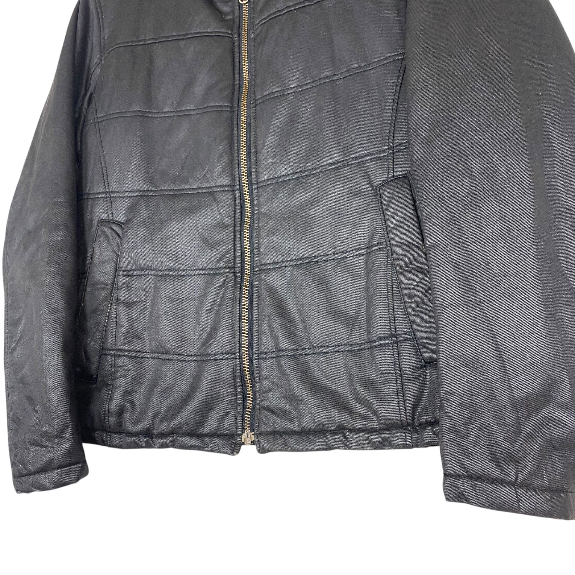 Japanese Brand 💥HALB BIKER JACKET ZIPPER FUR COLLAR Size US M / EU 48-50 / 2 - 5 Thumbnail