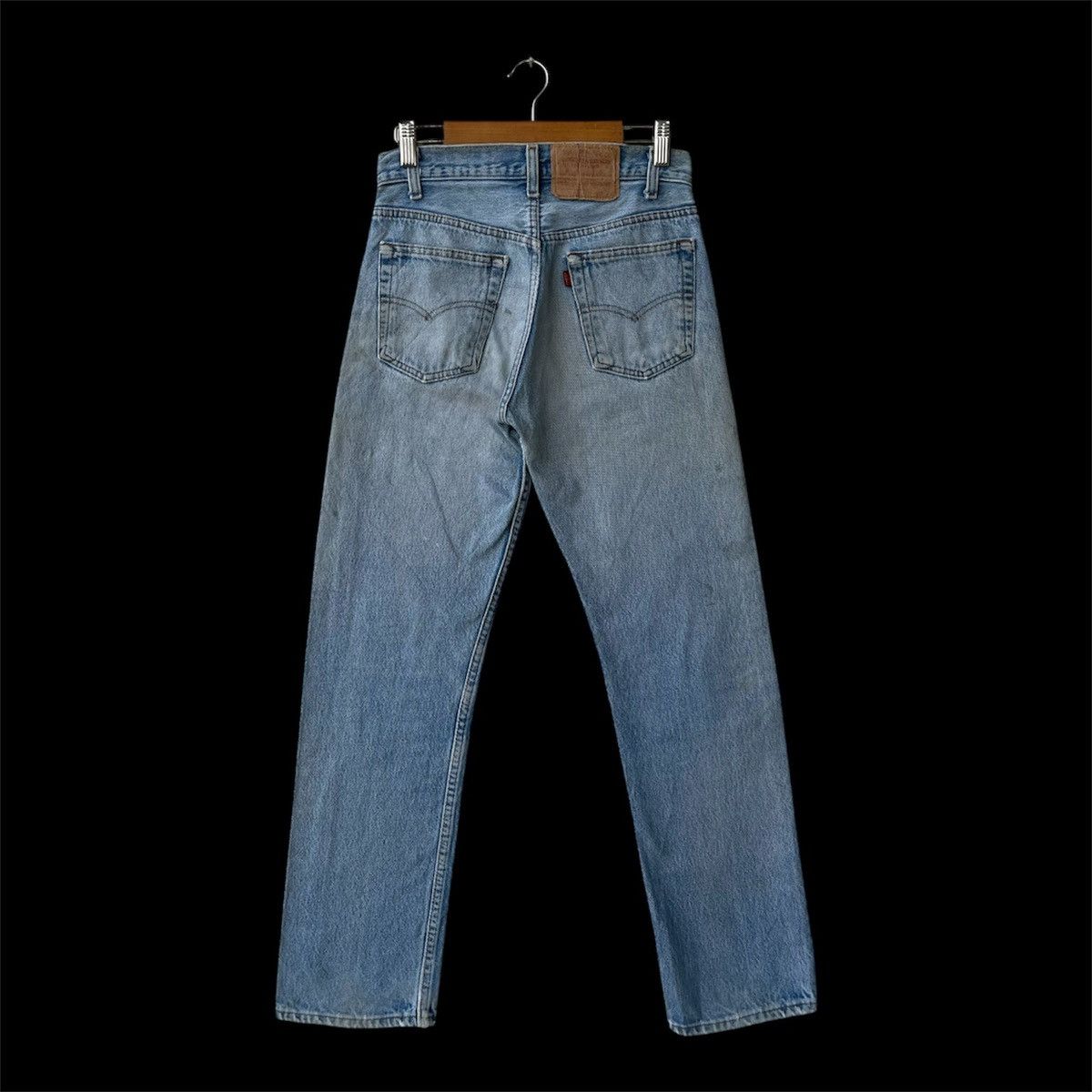 Levi's Vintage 80s Levi's 501 Denim Jeans Light Wash Size US 29 - 3 Thumbnail
