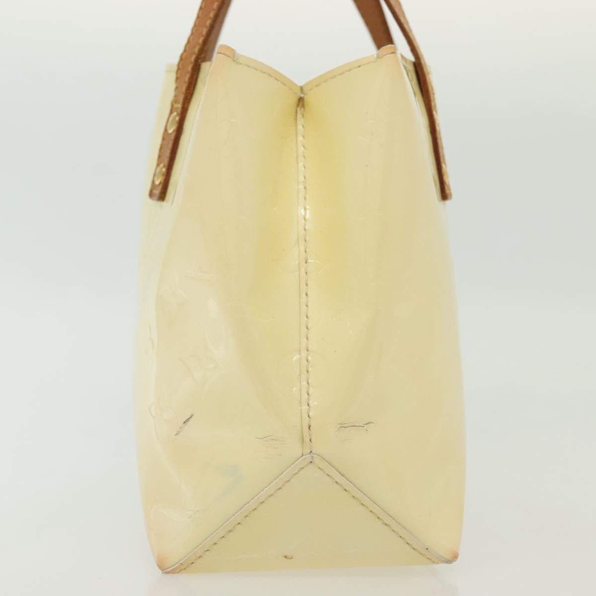 Louis Vuitton LOUIS VUITTON Monogram Vernis Reade PM Hand Bag Perle M91336 Size ONE SIZE - 4 Thumbnail