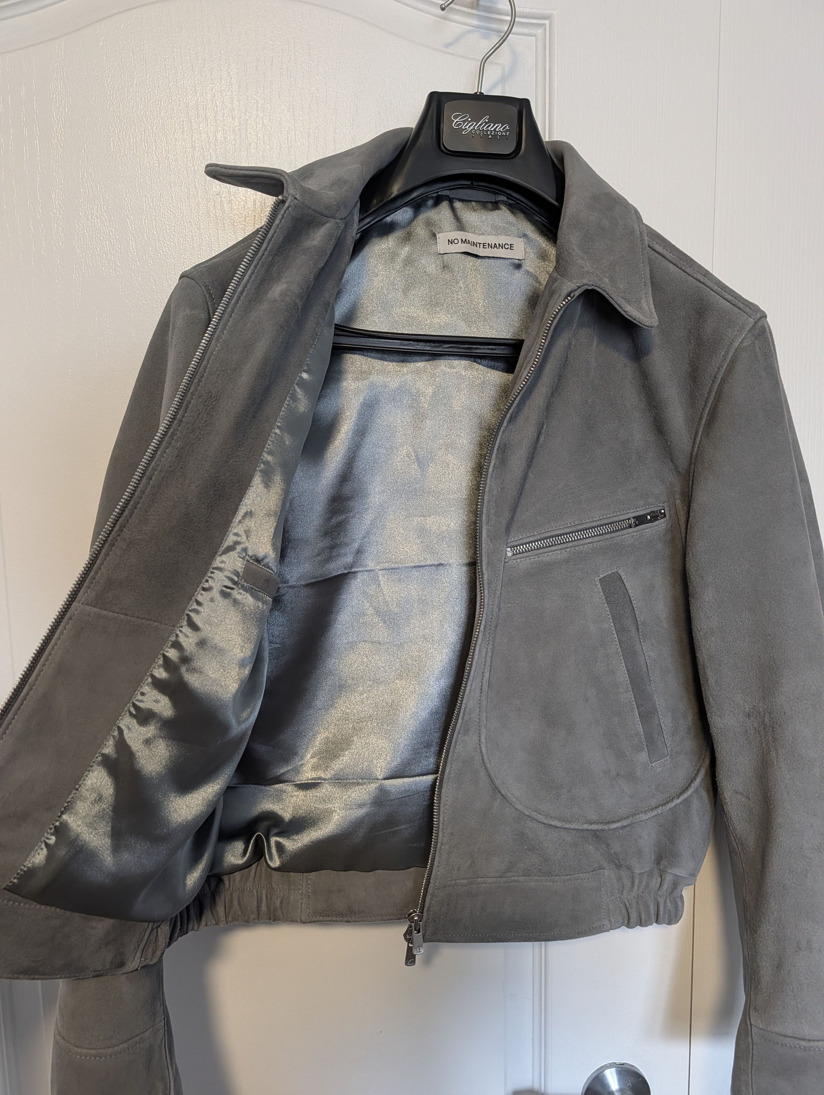 No Maintenance Aero Suede Jacket Size US XS / EU 42 / 0 - 3 Thumbnail