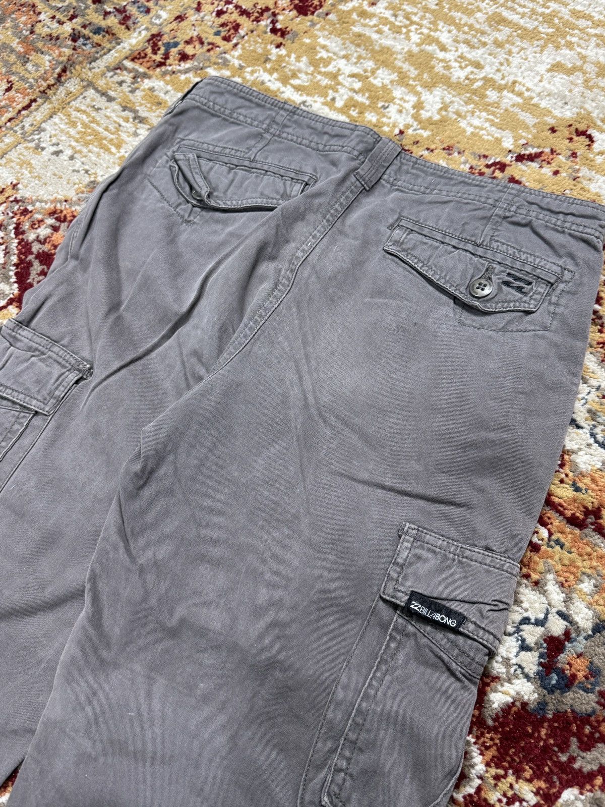 Billabong × Japanese Brand Vintage Junya Watanabe Balenciaga Style Bondage Cargo Pants Size US 30 / EU 46 - 8 Thumbnail