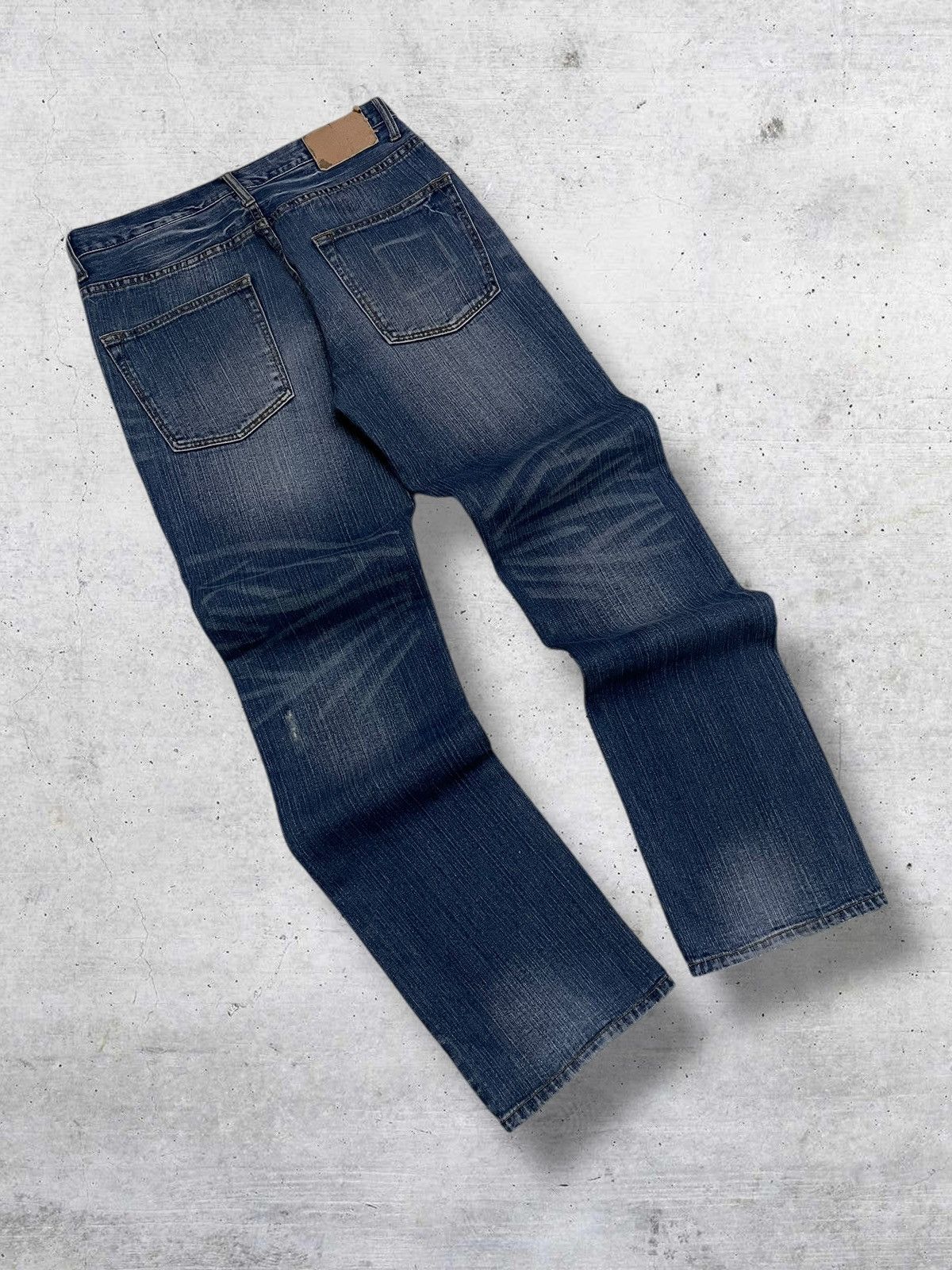 semanticdesign VINTAGE NYLAUS OG DESIGNER JAPAN RIPPED STYLE PUNK DENIM Size US 30 / EU 46 - 9 Thumbnail