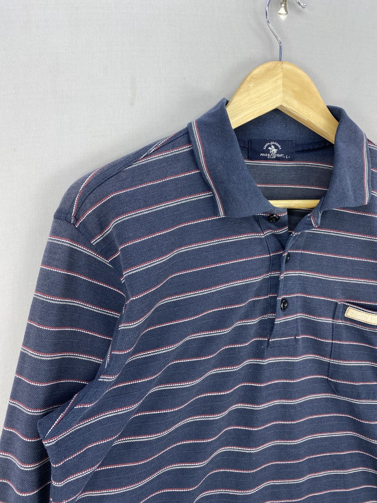 Polo Ralph Lauren Santa Barbara Polo &Racquet Club Polo Shirt Long Sleeve Size US M / EU 48-50 / 2 - 2 Thumbnail