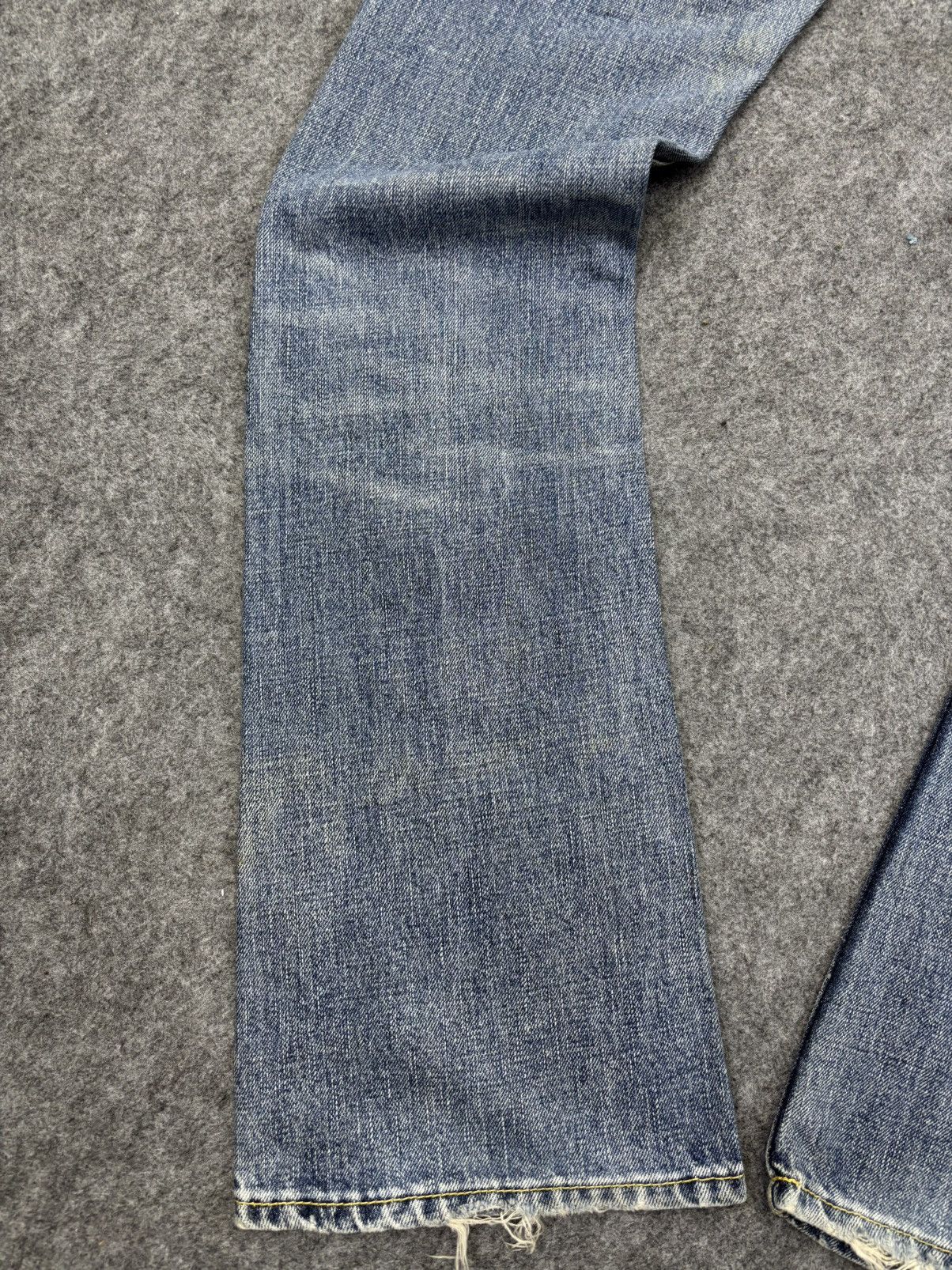 Japanese Brand 💥Crazy Work Flare💥Back Number Sashiko Patchwork Denim F849 Size US 30 / EU 46 - 14 Thumbnail