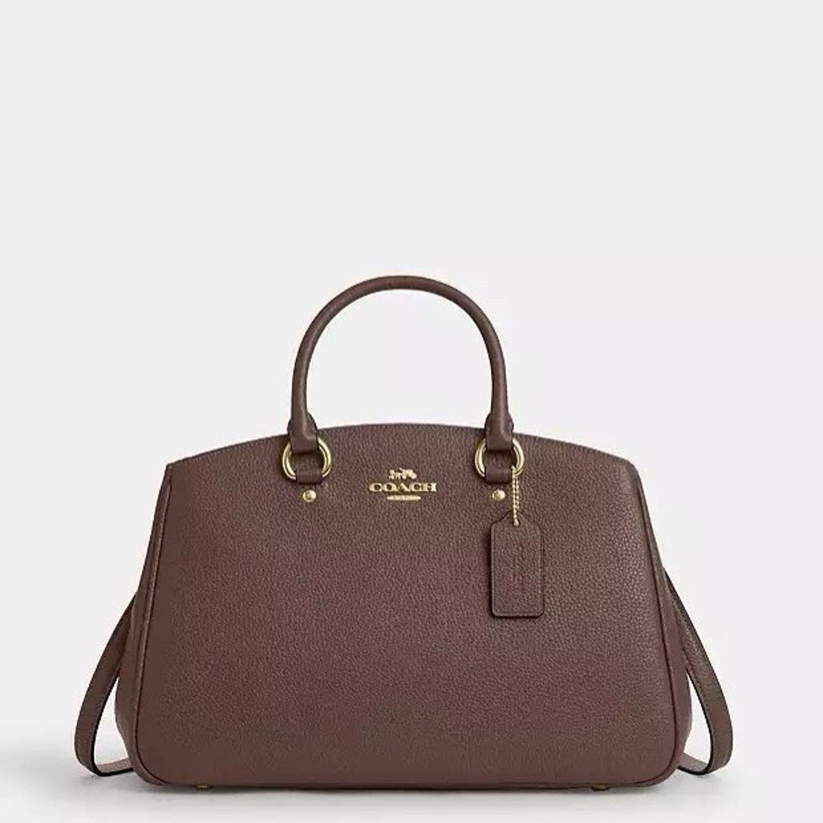 Coach NWT Coach Savannah Leather Carryall Satchel Bag CAL56 Size ONE SIZE - 6 Thumbnail