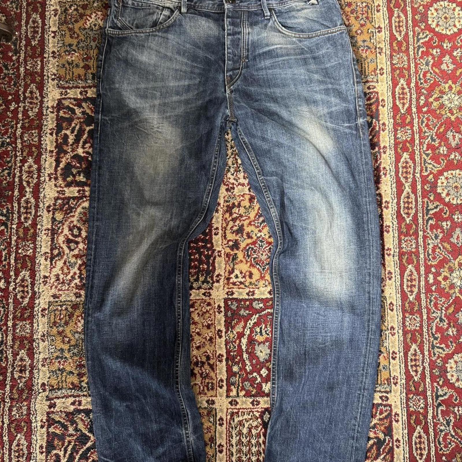 Other Vintage MQT denim jeans Size US 36 / EU 52 - 2 Thumbnail