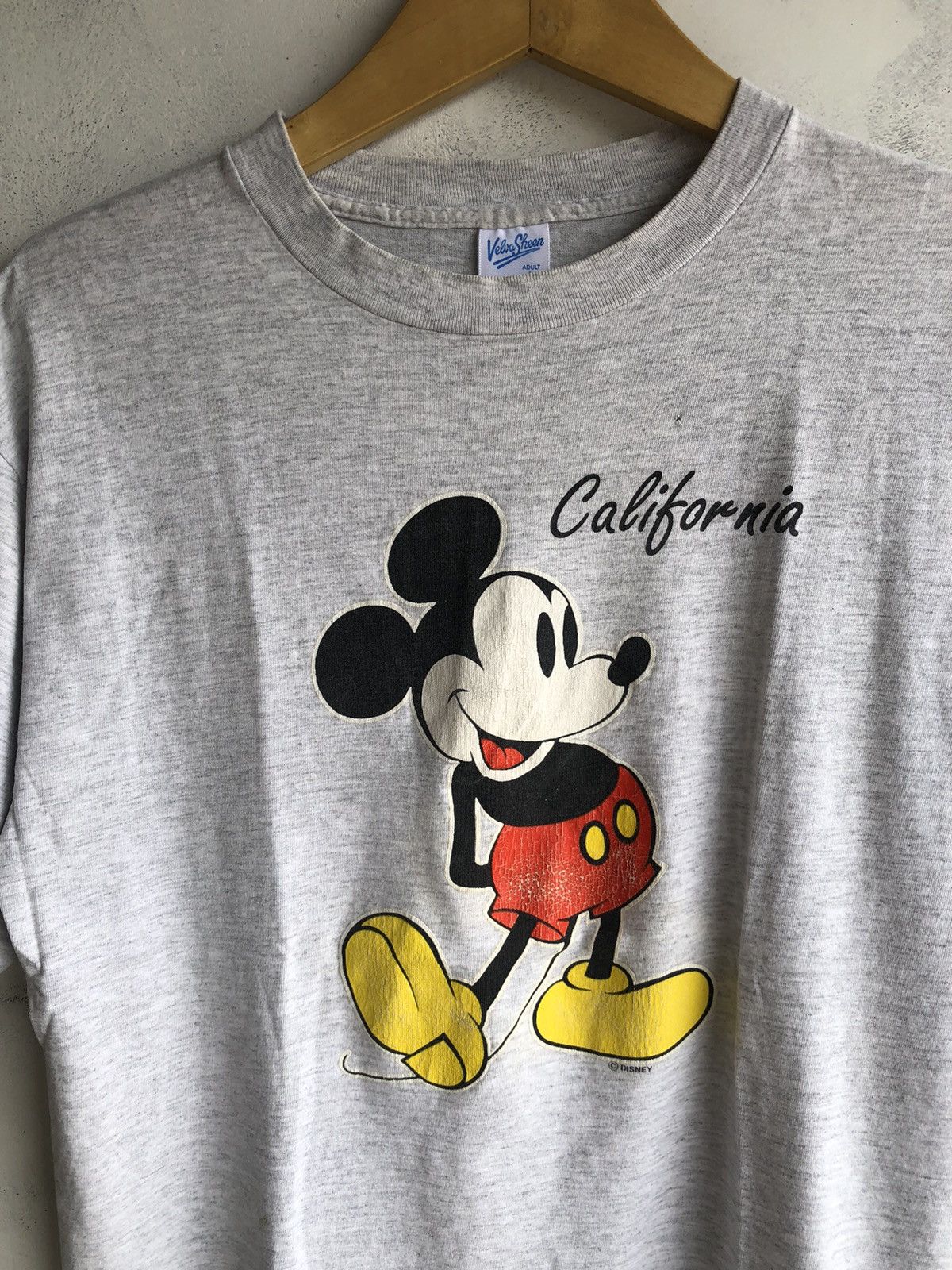 Disney × Mickey Mouse × Vintage Vintage 90’s Mickey Mouse Disney Collection T Shirt Size US L / EU 52-54 / 3 - 4 Thumbnail