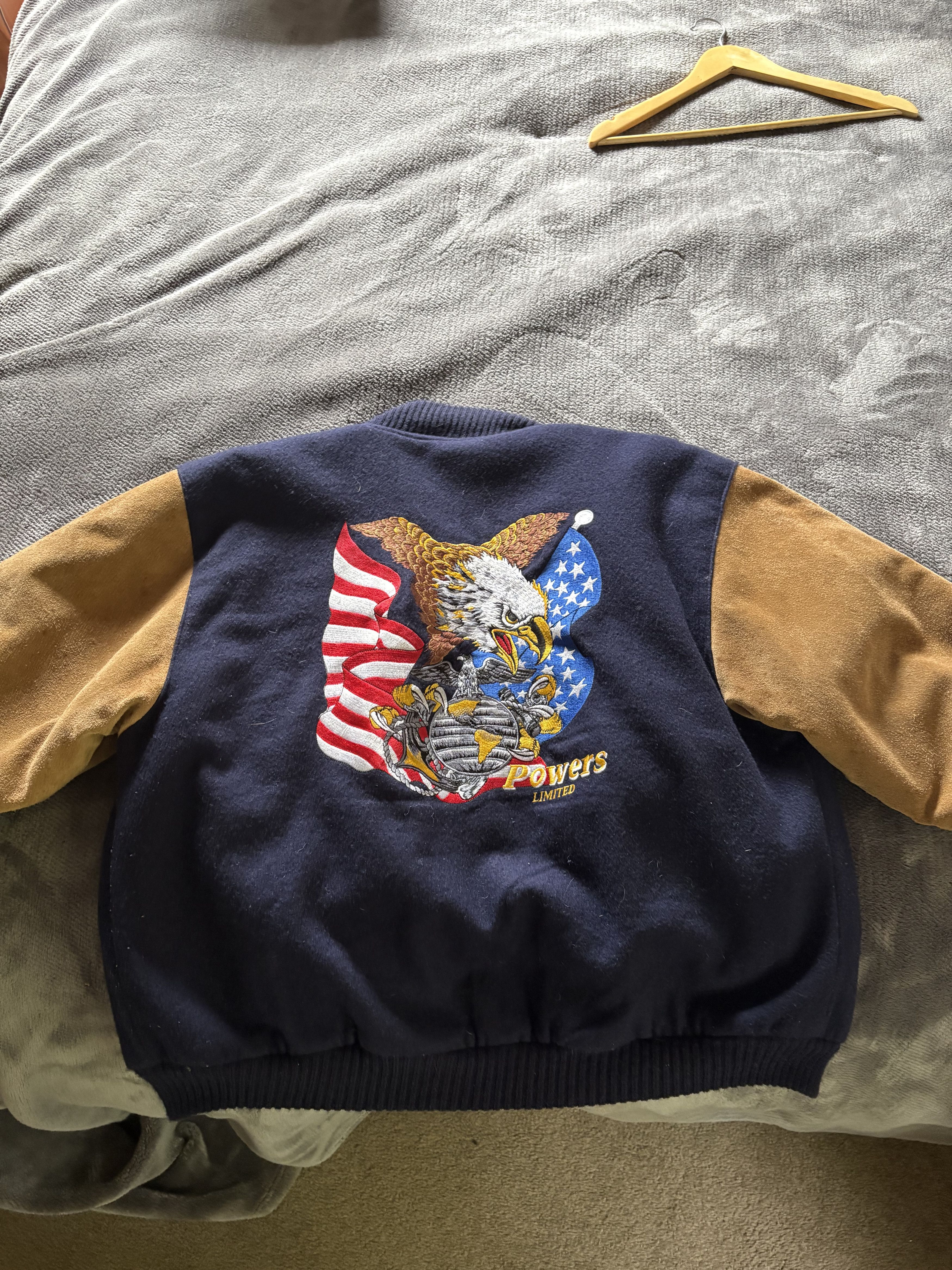 Powers Supply Powers authentic "American Eagle" Varsity jacket. Size US L / EU 52-54 / 3 - 2 Thumbnail