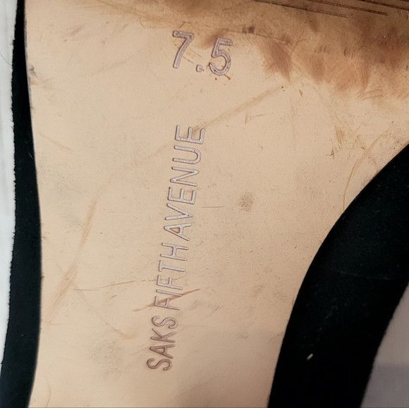 Saks Fifth Avenue High velvet pumps - Saks Fifth Avenue Size US 7.5 / IT 37.5 - 7 Thumbnail