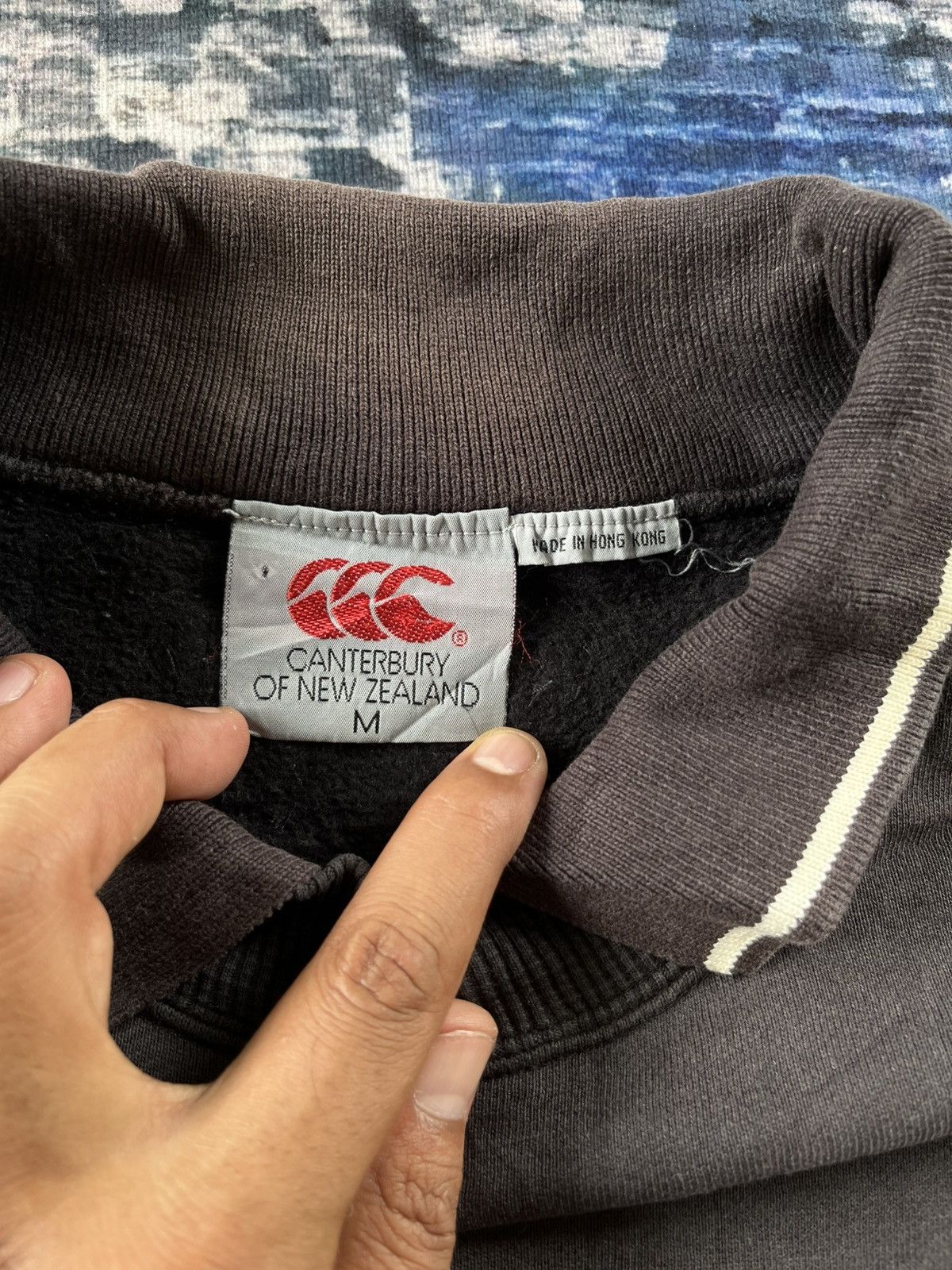 Canterbury of New Zealand × Vintage 🔥Centerbury All Black 90s Rugby Sweetshirts Size US M / EU 48-50 / 2 - 3 Thumbnail