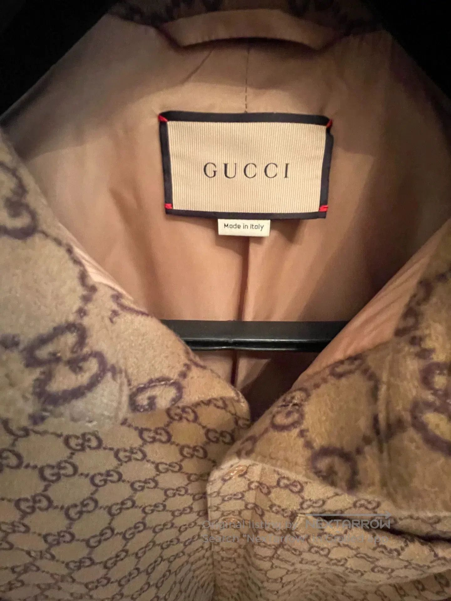 Gucci Gucci GG Wool Flannel Overshirt. Size US M / EU 48-50 / 2 - 3 Thumbnail